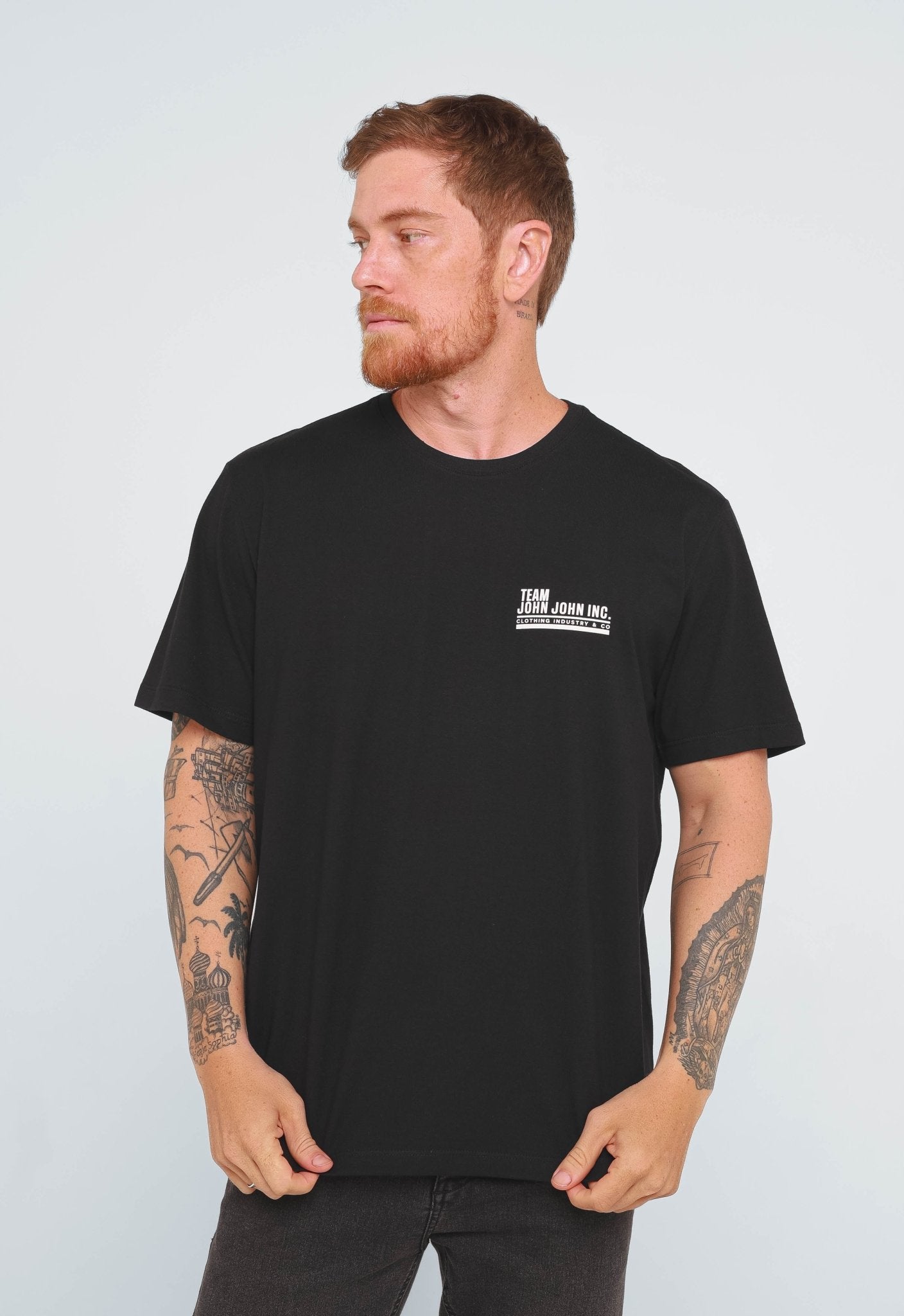 Camiseta John John Relaxed Fit Estampa nas Costas - Henri Store