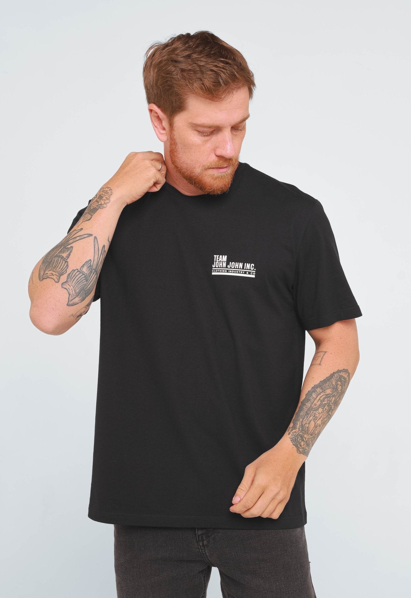 Camiseta John John Relaxed Fit Estampa nas Costas - Henri Store