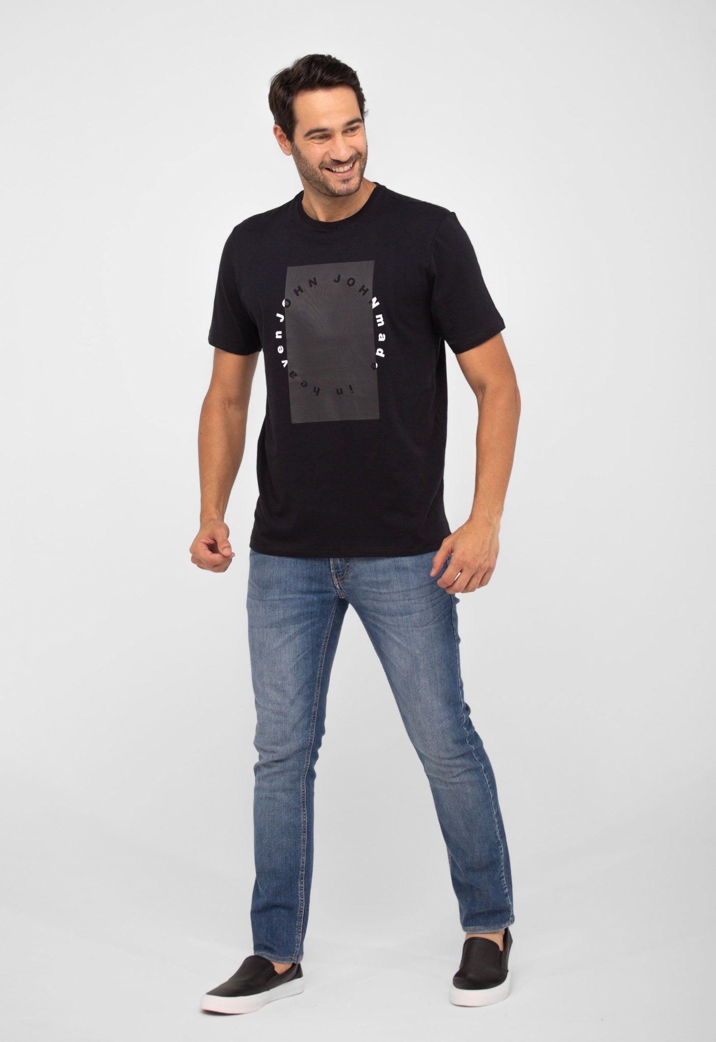 Camiseta John John Rx Leather Square - Henri Store
