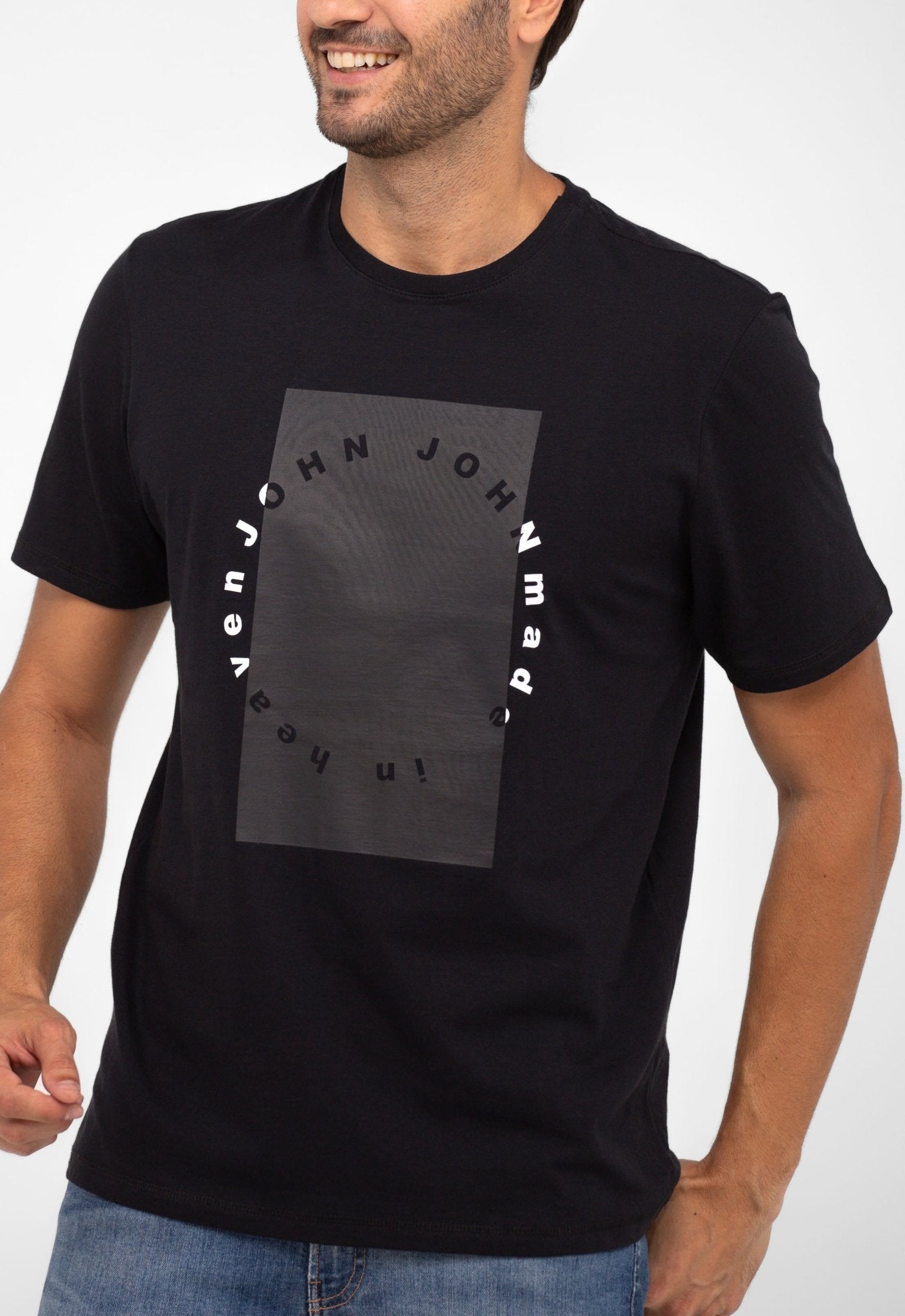 Camiseta John John Rx Leather Square - Henri Store
