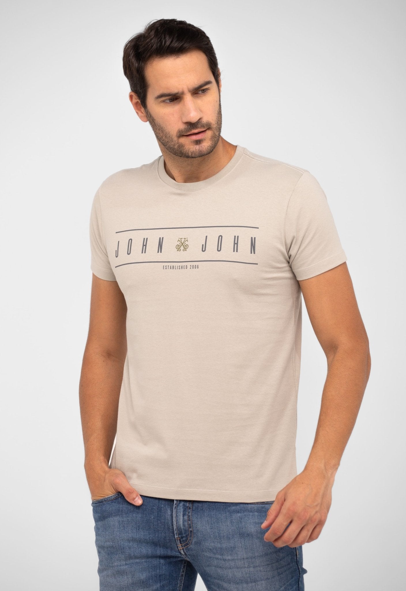 Camiseta John John Slim Fit Established - Henri Store