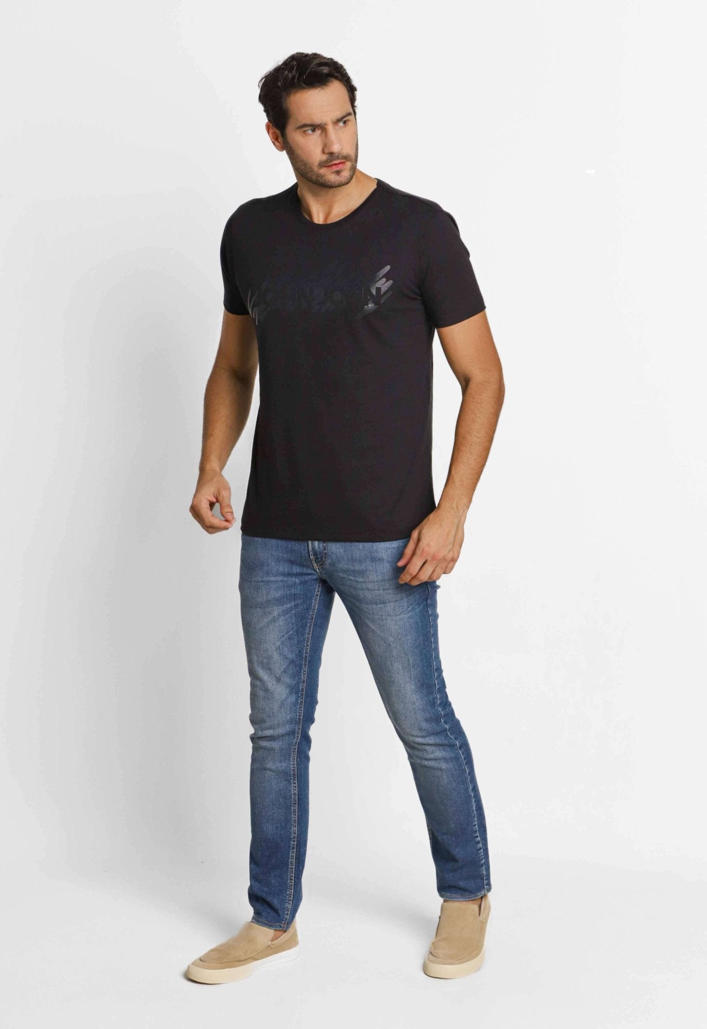 Camiseta John John Slim Fit Paint - Henri Store