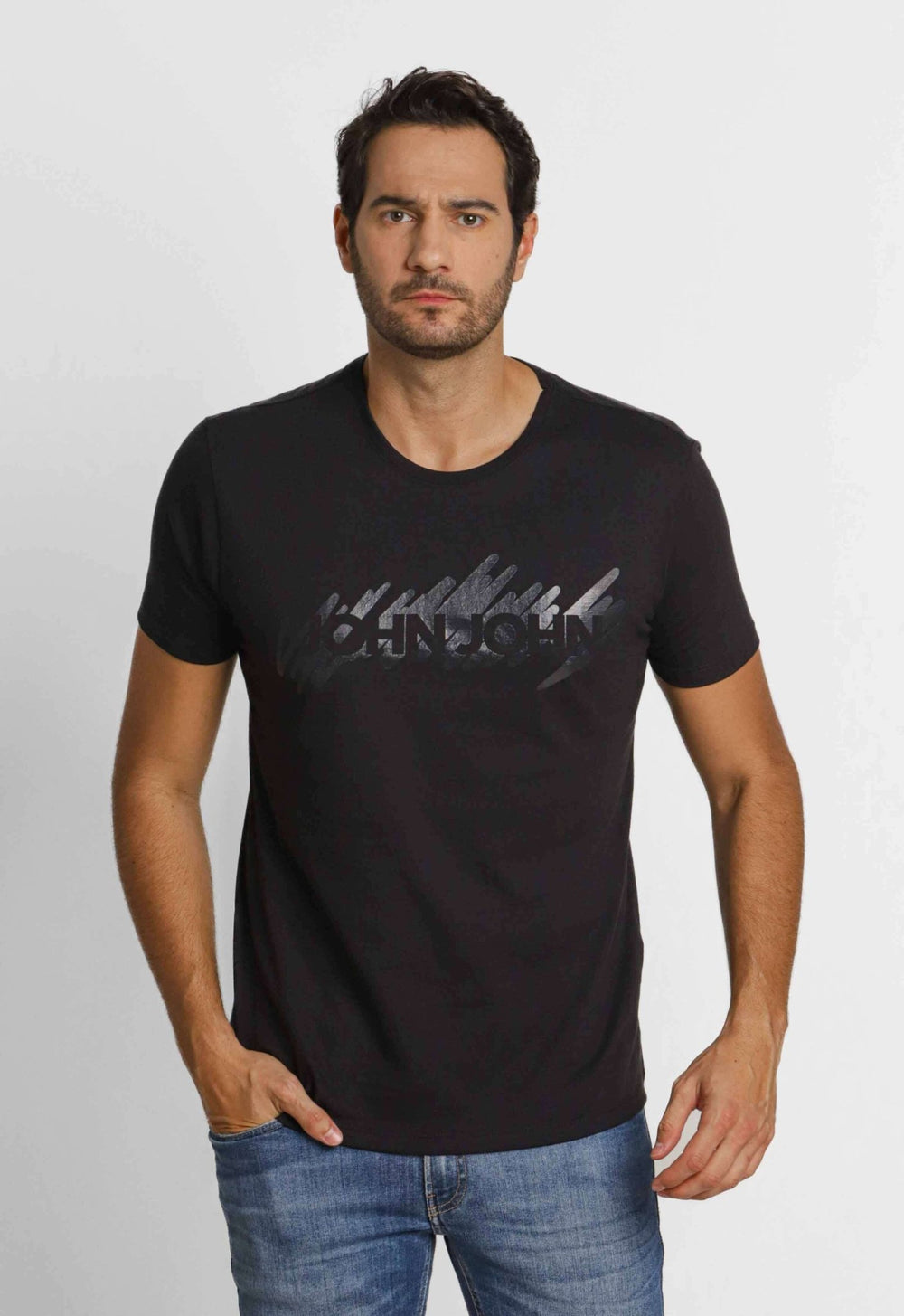 Camiseta John John Slim Fit Paint - Henri Store