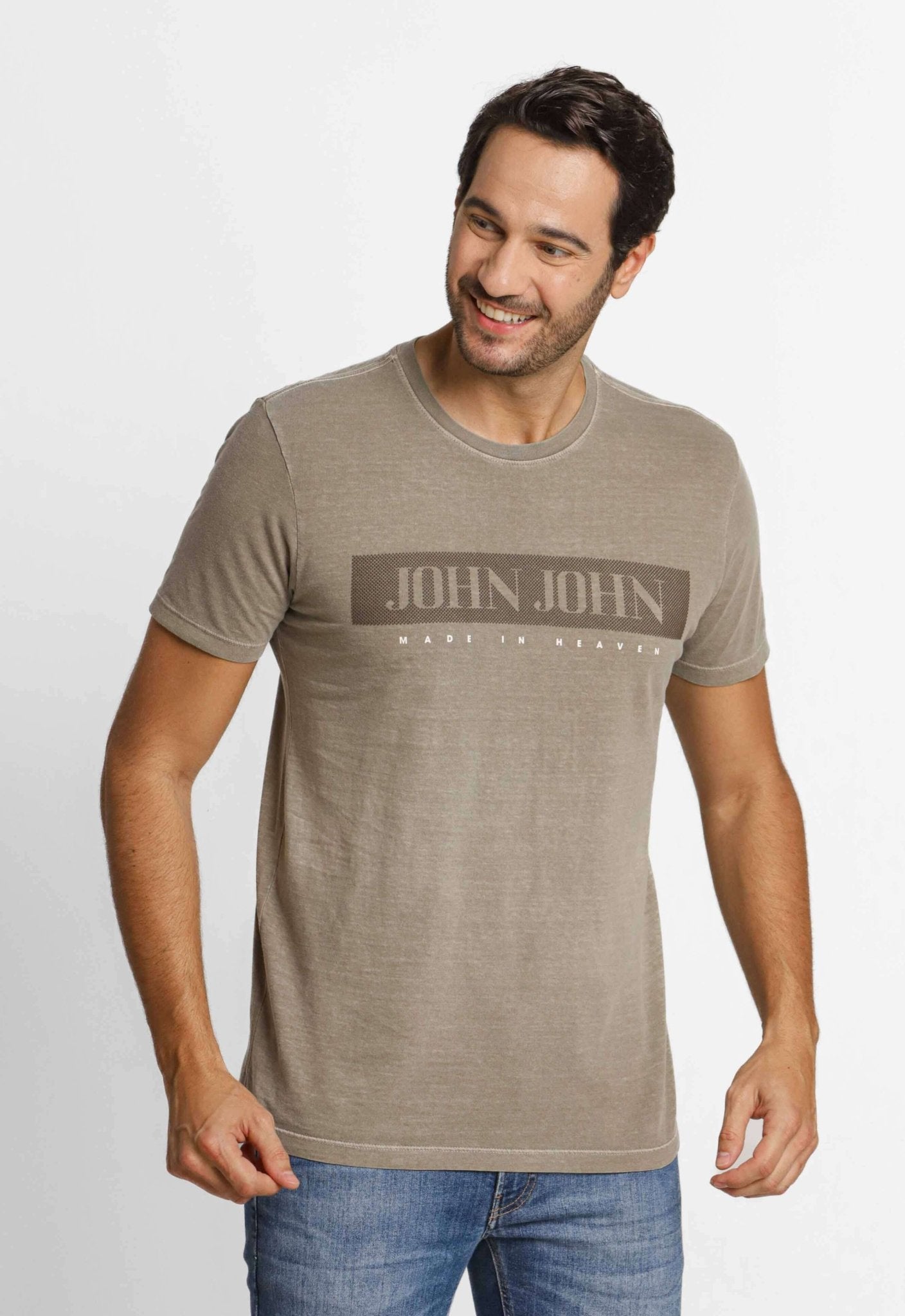 Camiseta John John Slim Micro Dots - Henri Store