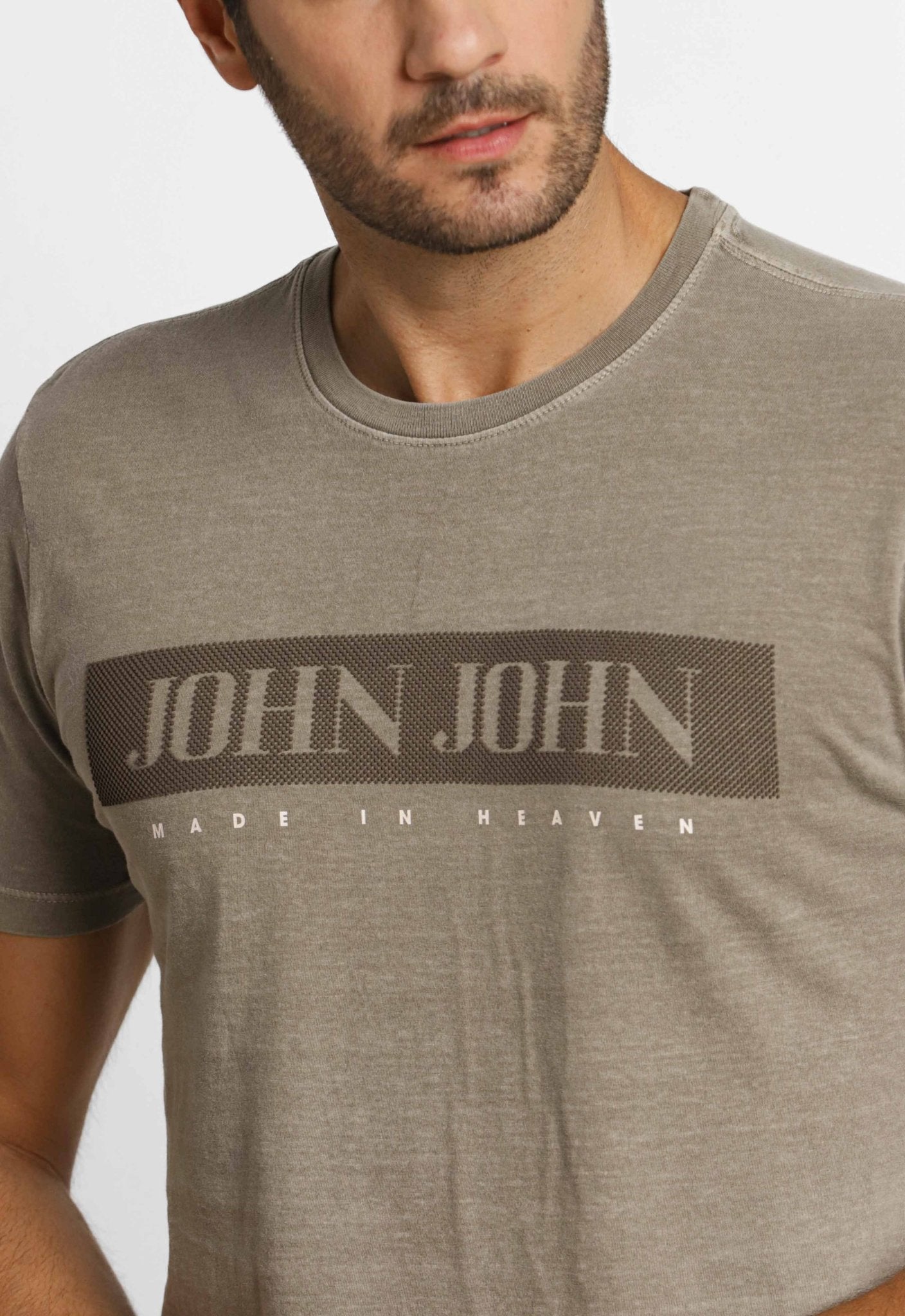 Camiseta John John Slim Micro Dots - Henri Store