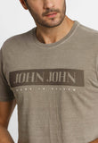 Camiseta John John Slim Micro Dots - Henri Store