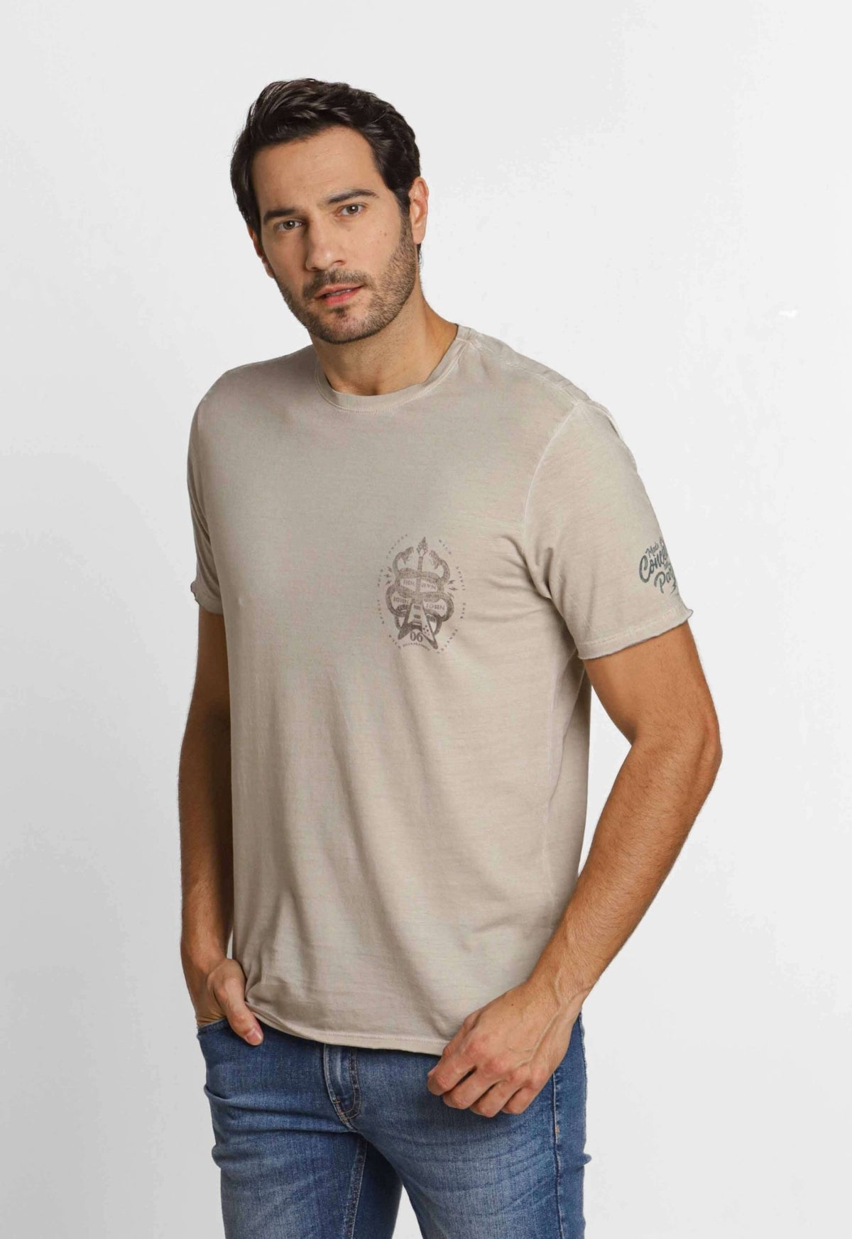 Camiseta John John Snake and Guitar - Henri Store