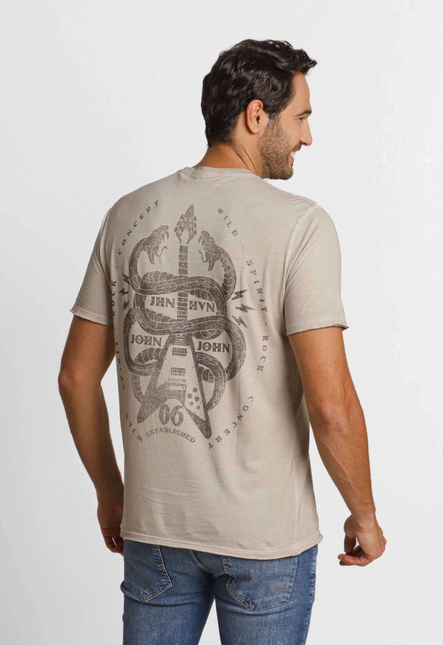 Camiseta John John Snake and Guitar - Henri Store