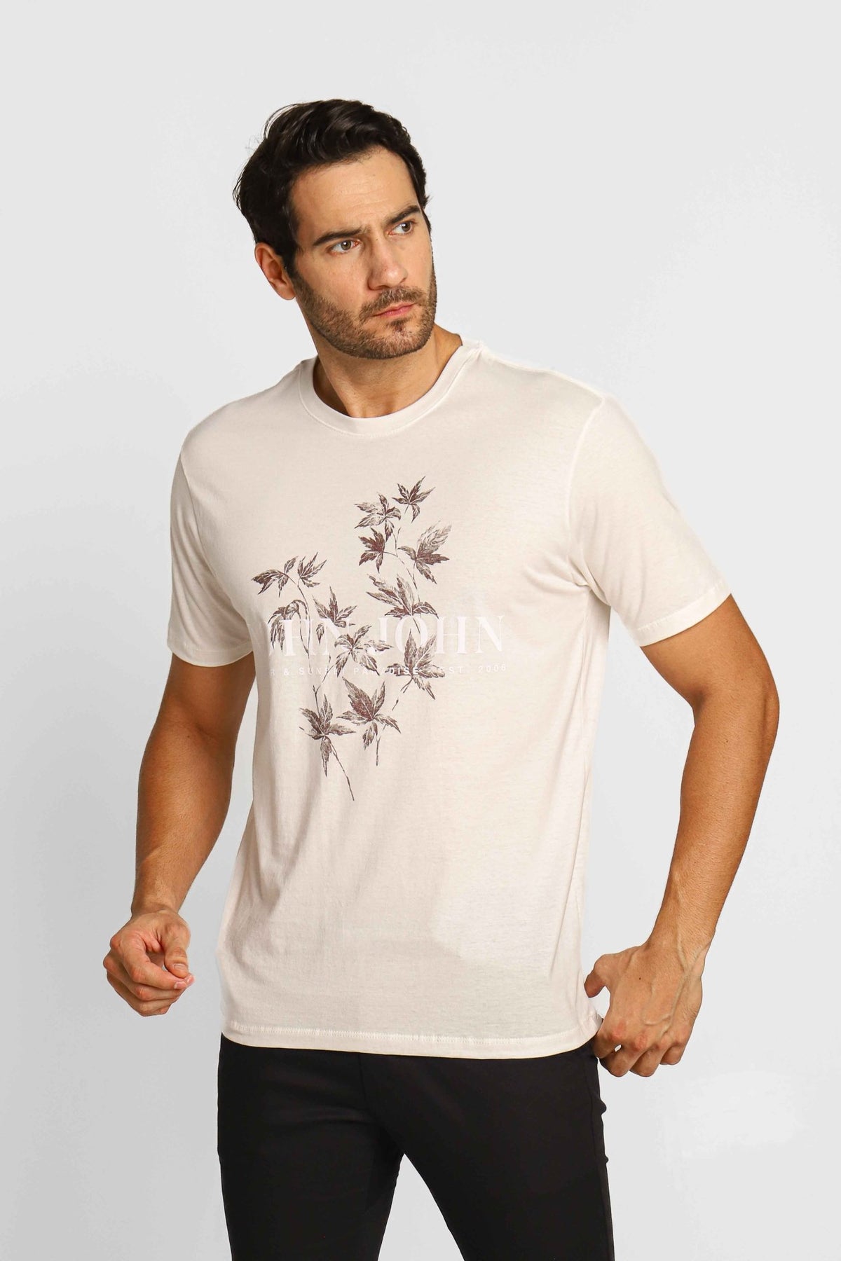 Camiseta John John Summer And Sunset Off White - Henri Store