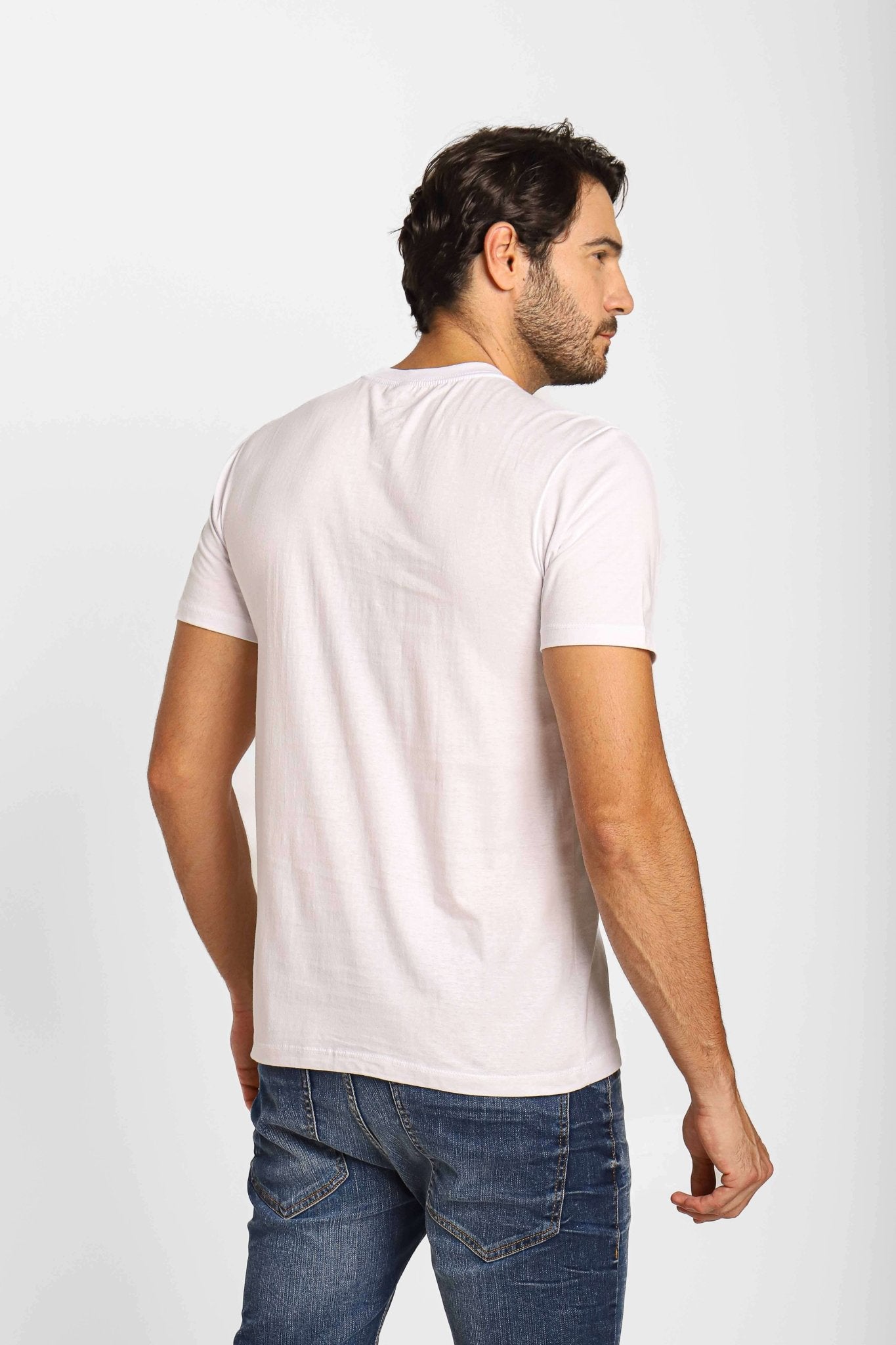 Camiseta John John Ts Rg Flame Transfer White Branco - Henri Store