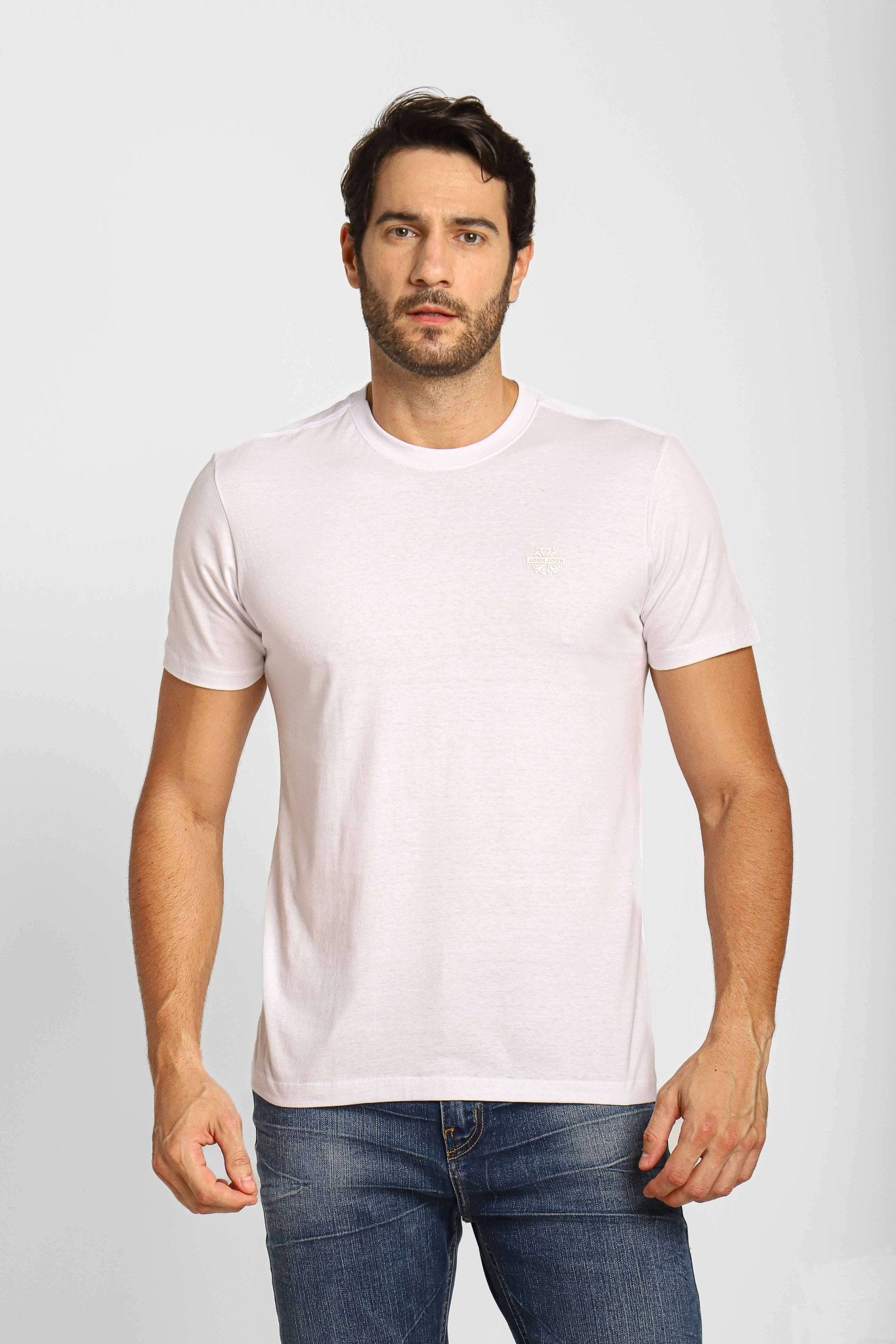 Camiseta John John Ts Rg Flame Transfer White Branco - Henri Store