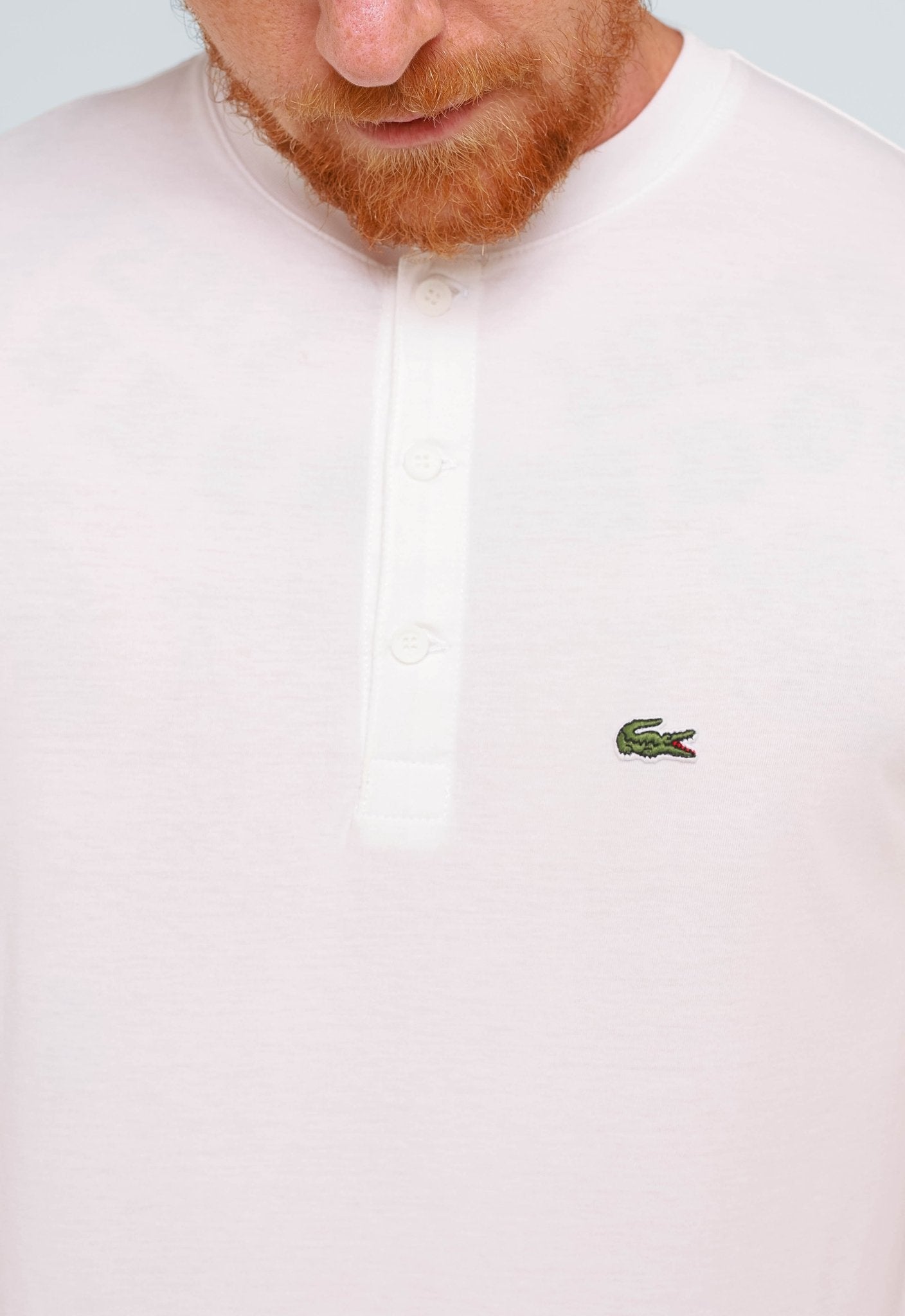 Camiseta Lacoste Henley - Live - Henri Store
