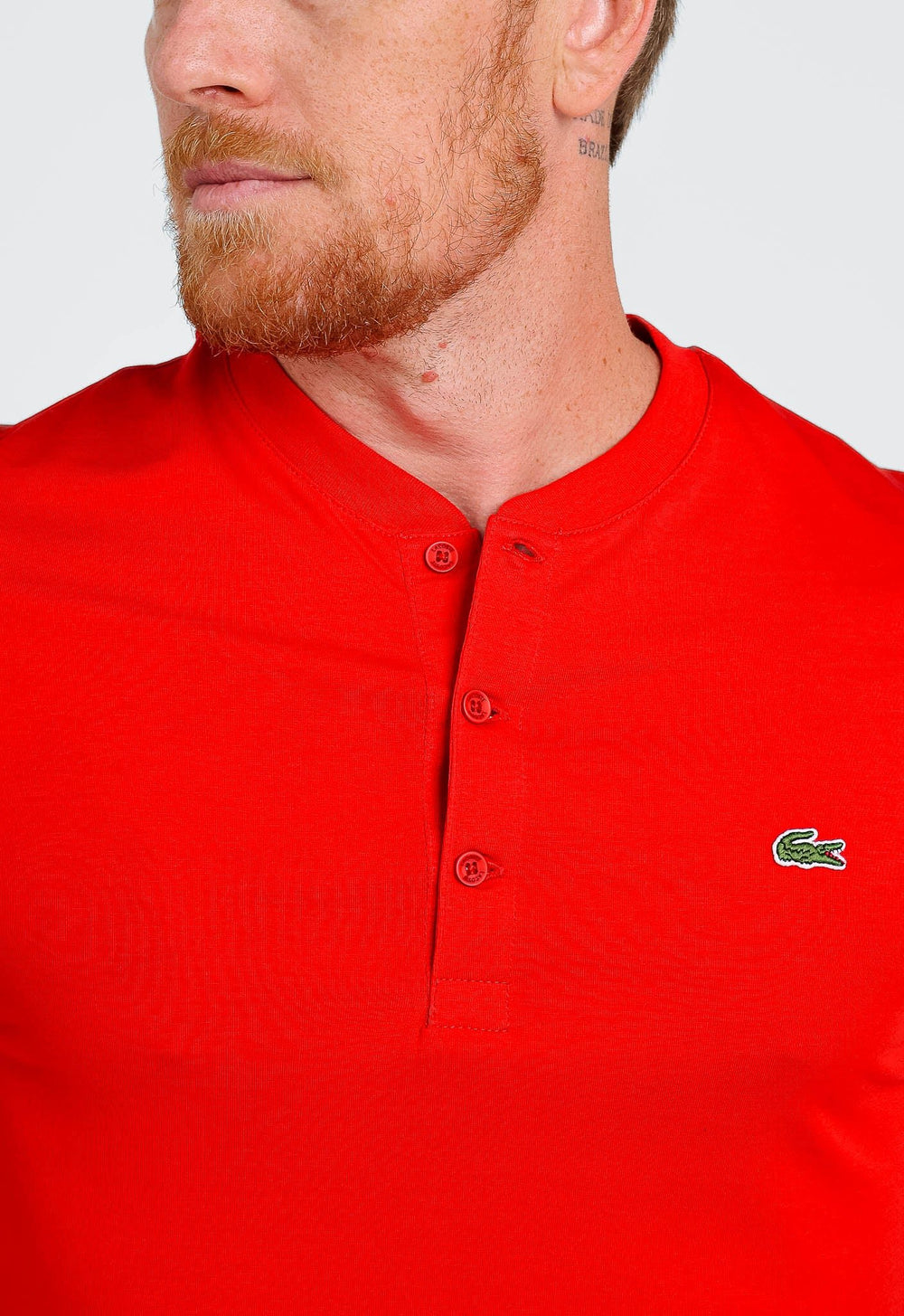 Camiseta Lacoste Henley - Live - Henri Store