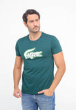 Camiseta Lacoste Logo Central Alto Relevo - Henri Store
