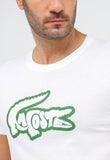 Camiseta Lacoste Logo Central Alto Relevo - Henri Store