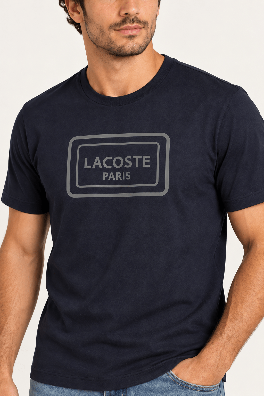 Camiseta Lacoste Paris - LIVE - Henri Store