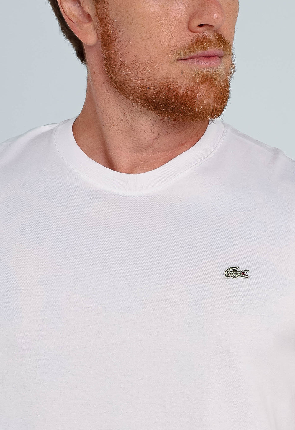 Camiseta Lacoste Regular Fit Logo Peito - Henri Store