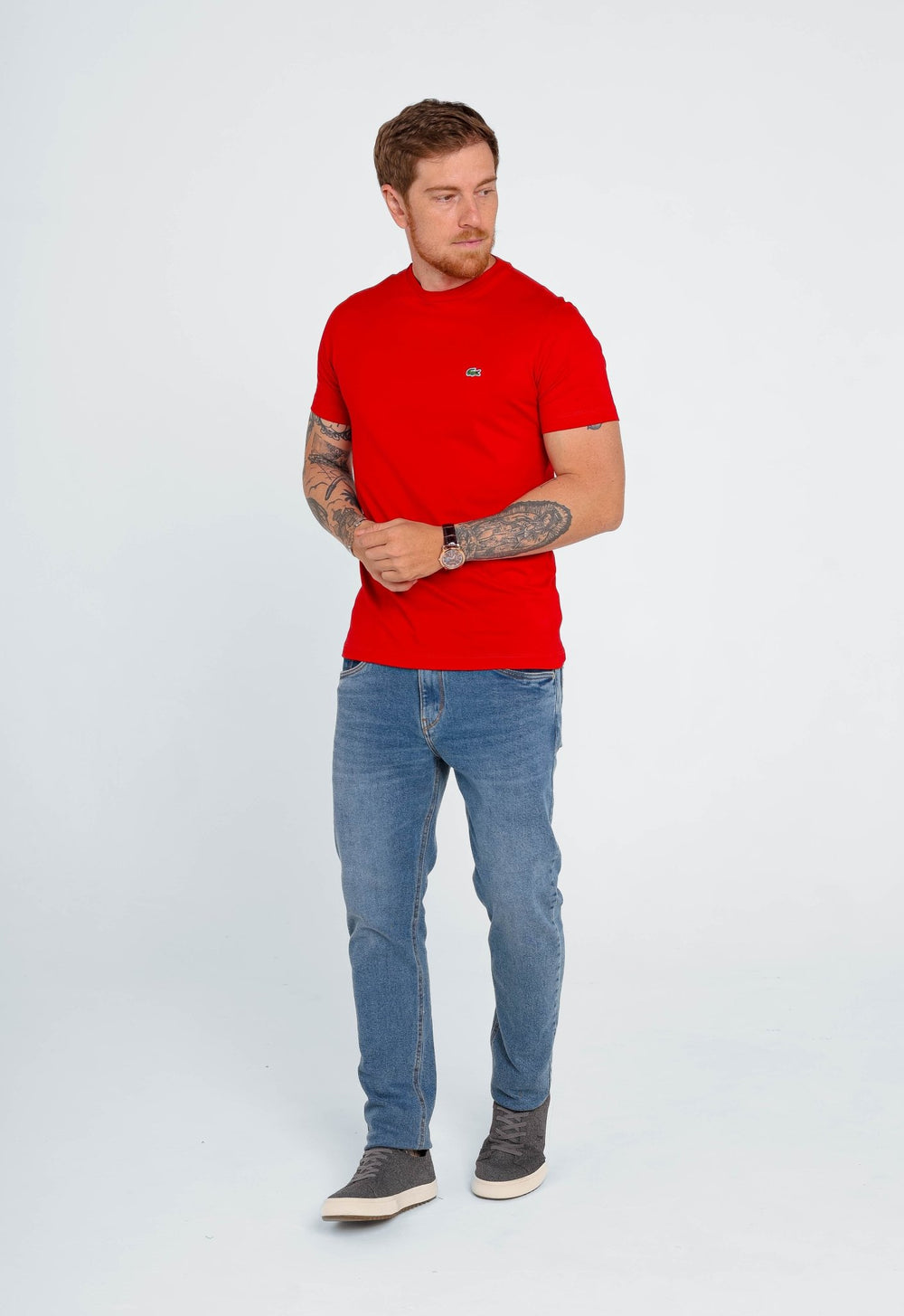 Camiseta Lacoste Regular Fit Pima - Sale - Henri Store