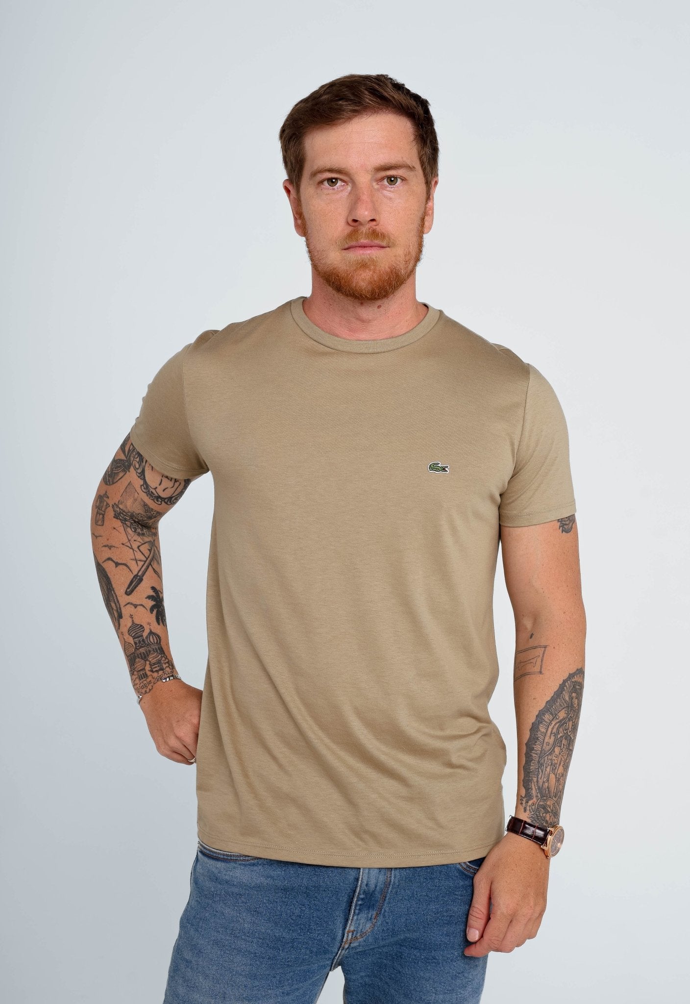 Camiseta Lacoste Regular Fit Pima - Sale - Henri Store