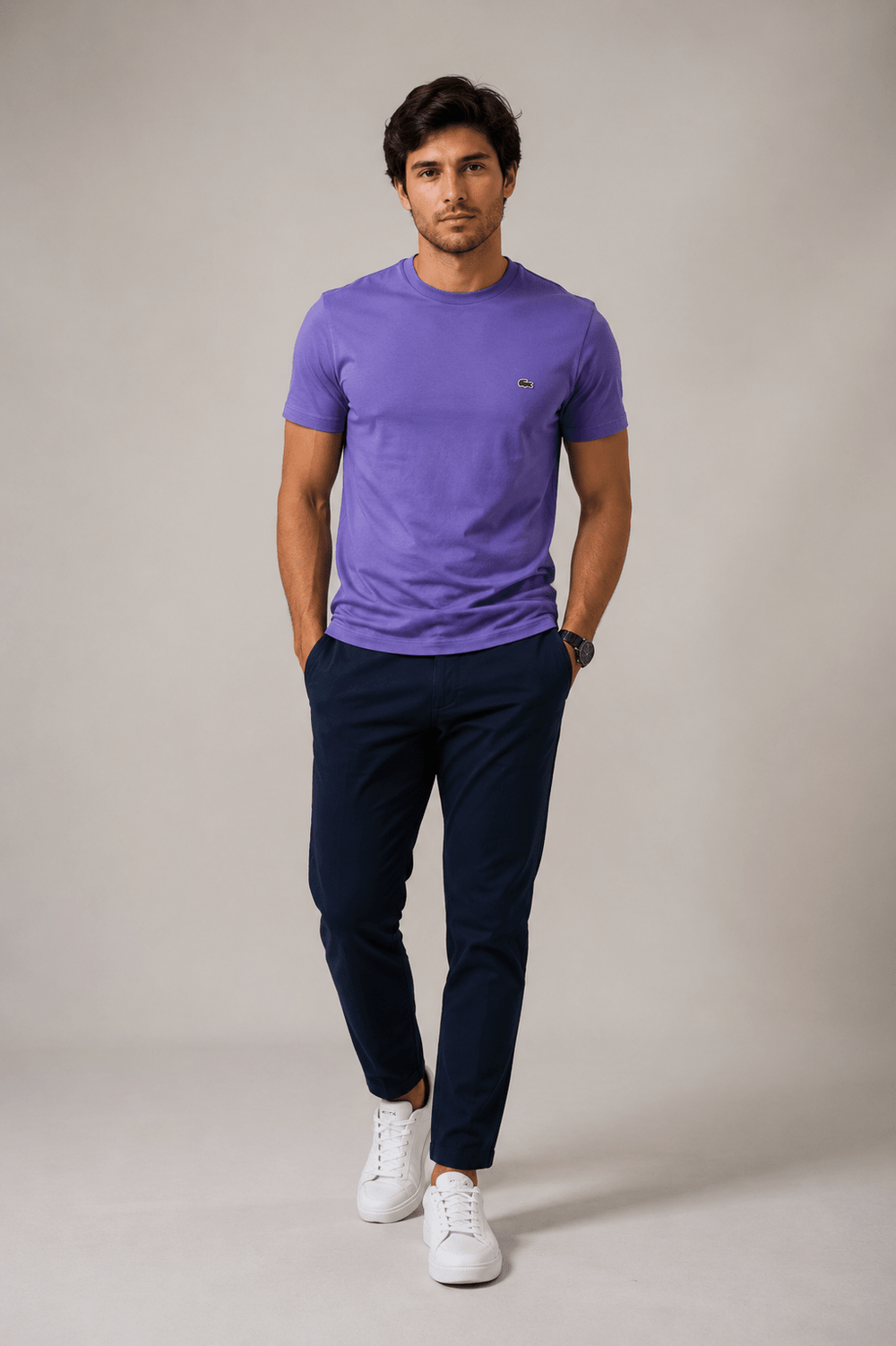 Camiseta Lacoste Regular Fit Pima - Sale - Henri Store