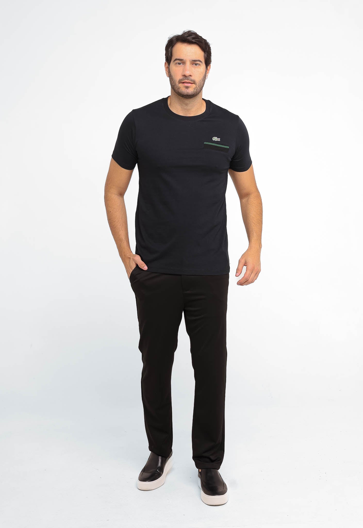 Camiseta Lacoste Regular Fit Pocket - Henri Store