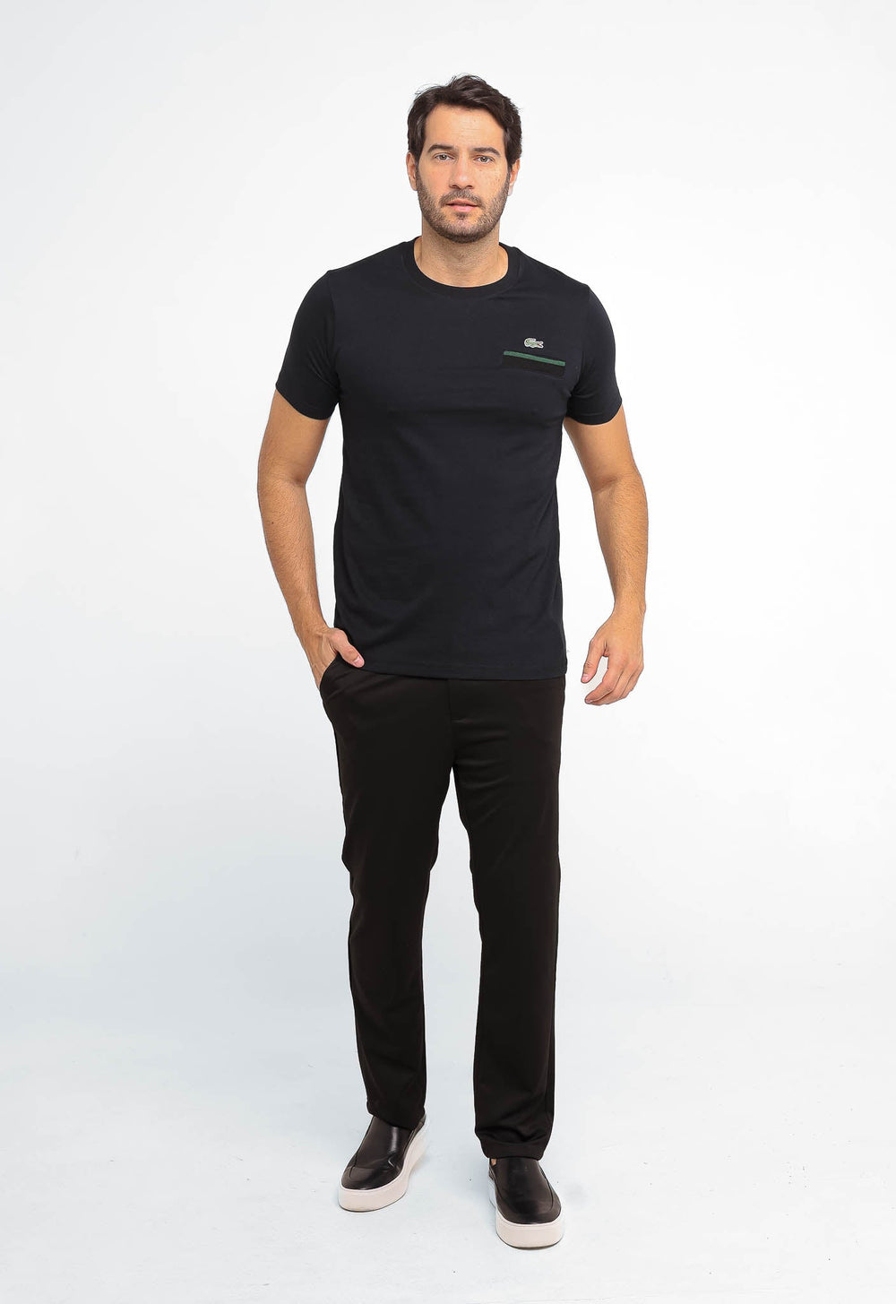 Camiseta Lacoste Regular Fit Pocket - Henri Store