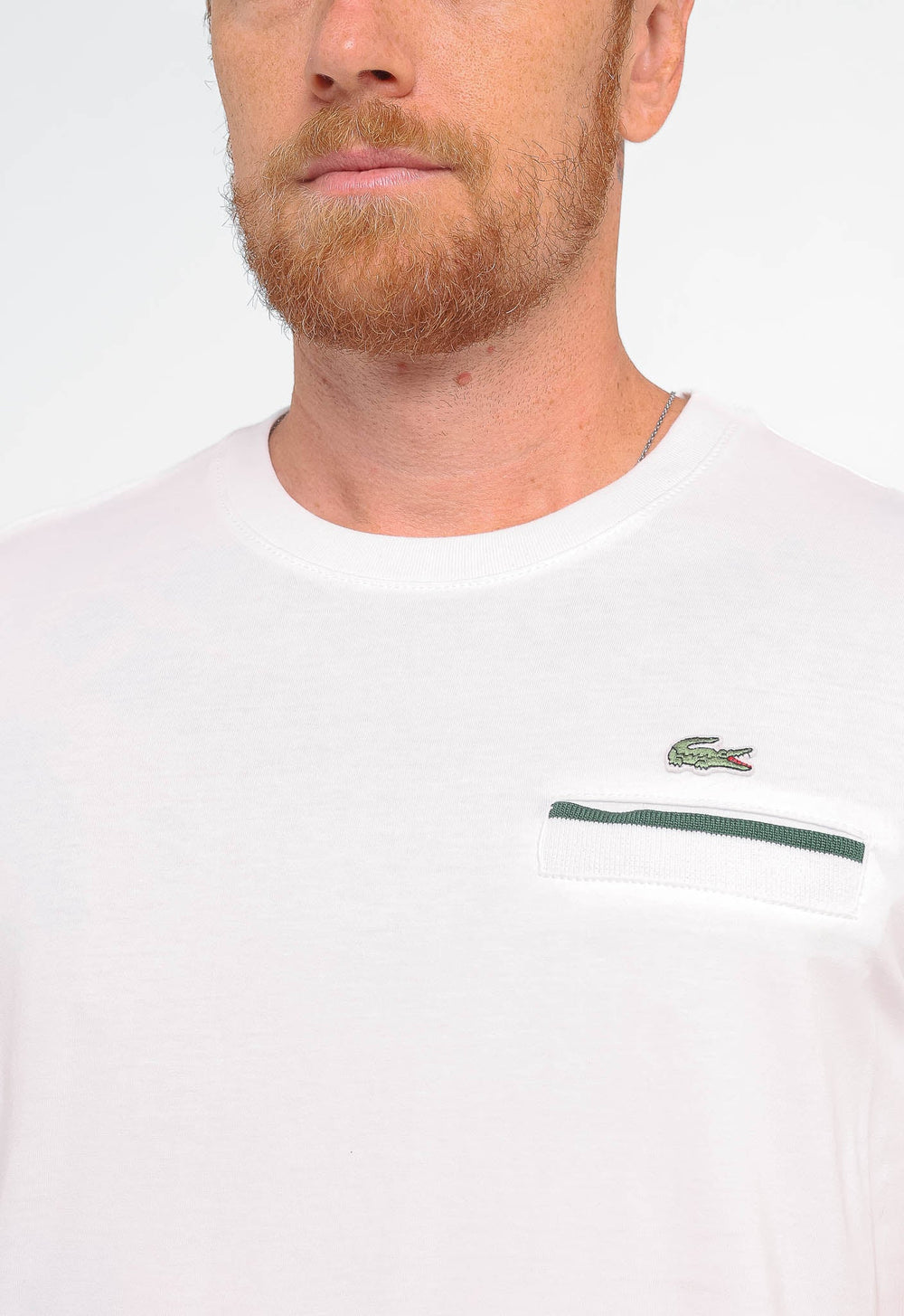 Camiseta Lacoste Regular Fit Pocket - Henri Store