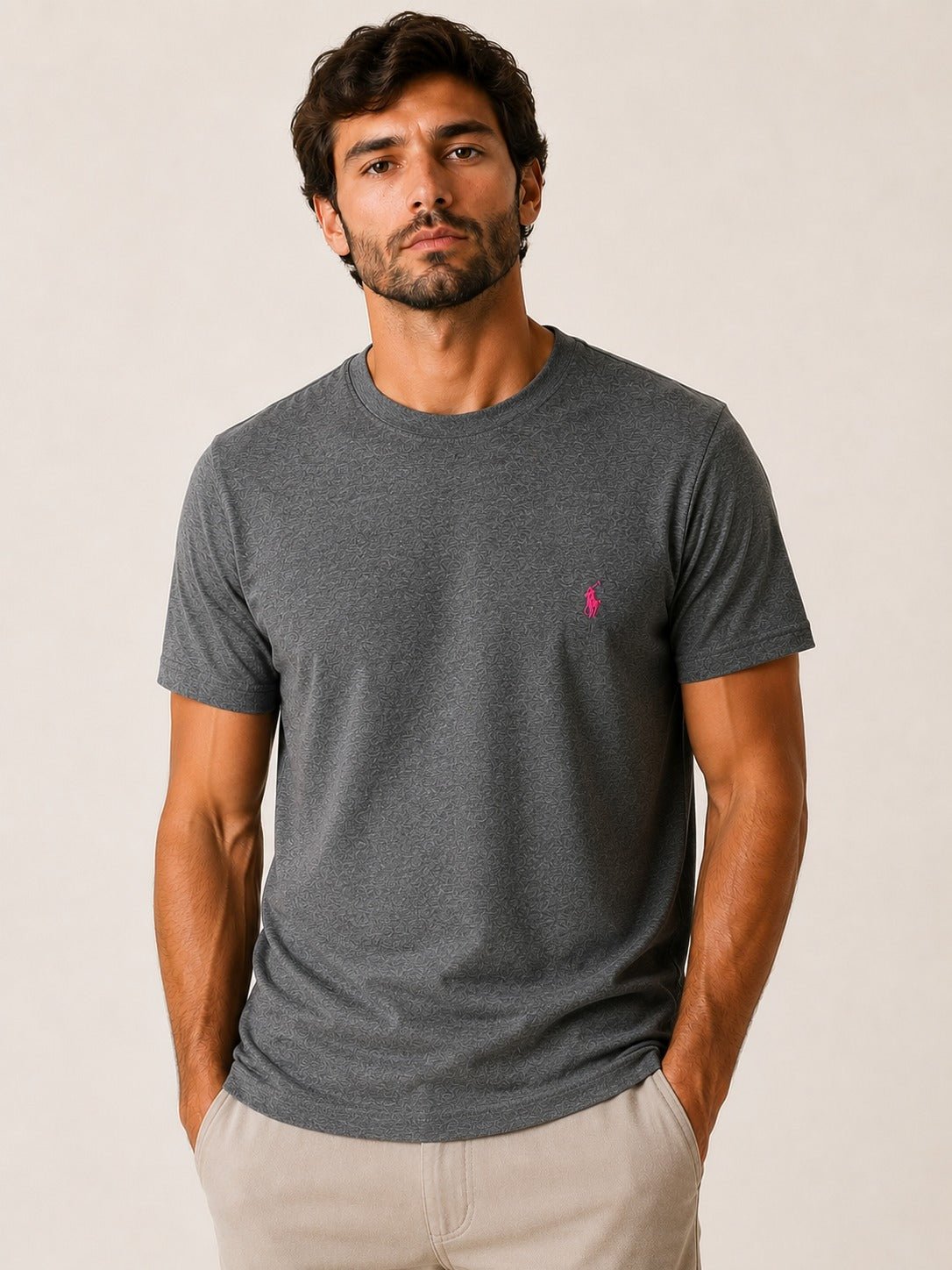 Camiseta Masculina RL Custom Fit - Henri Store