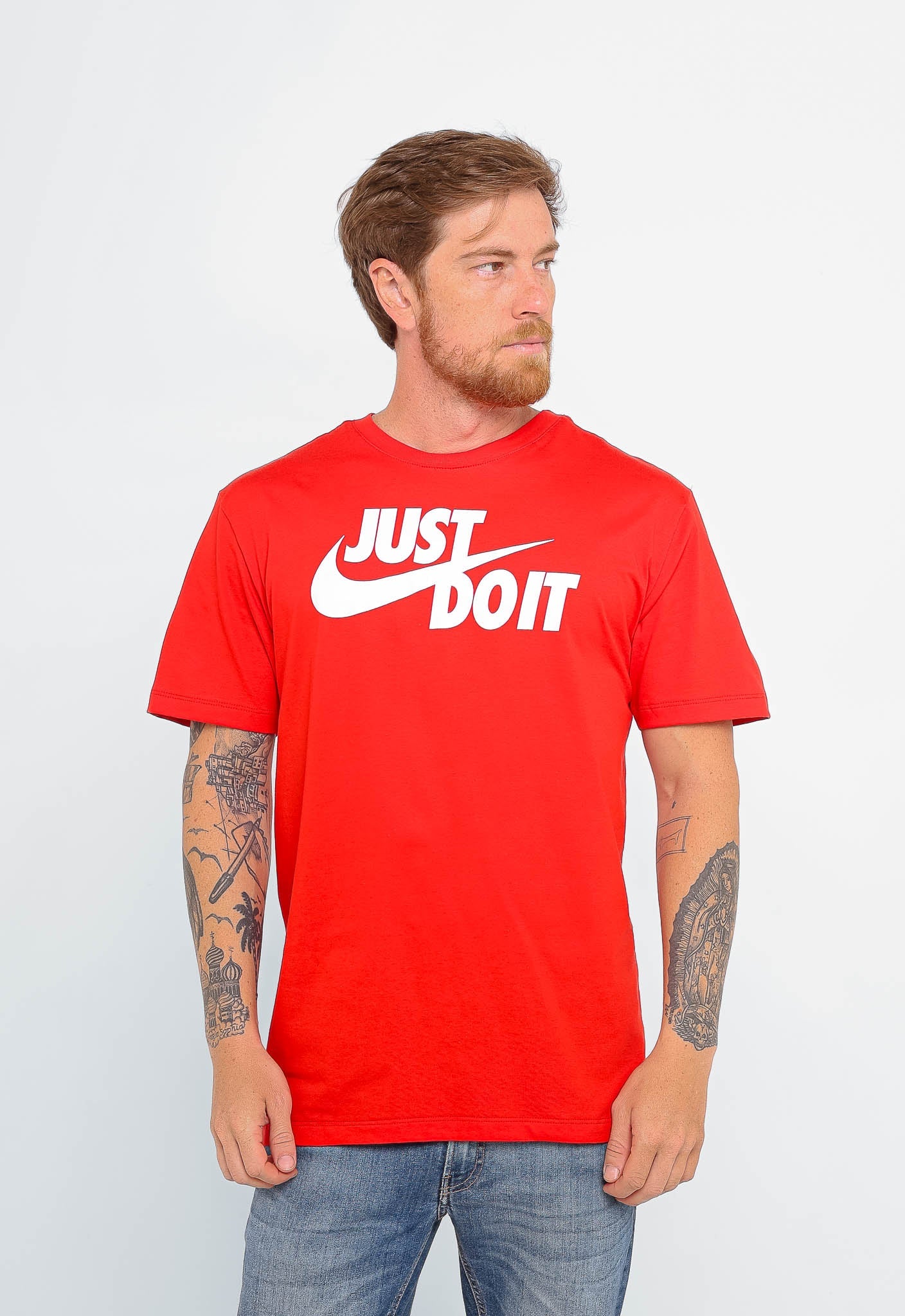 Camiseta Nike Just Do It Logo Central - Henri Store