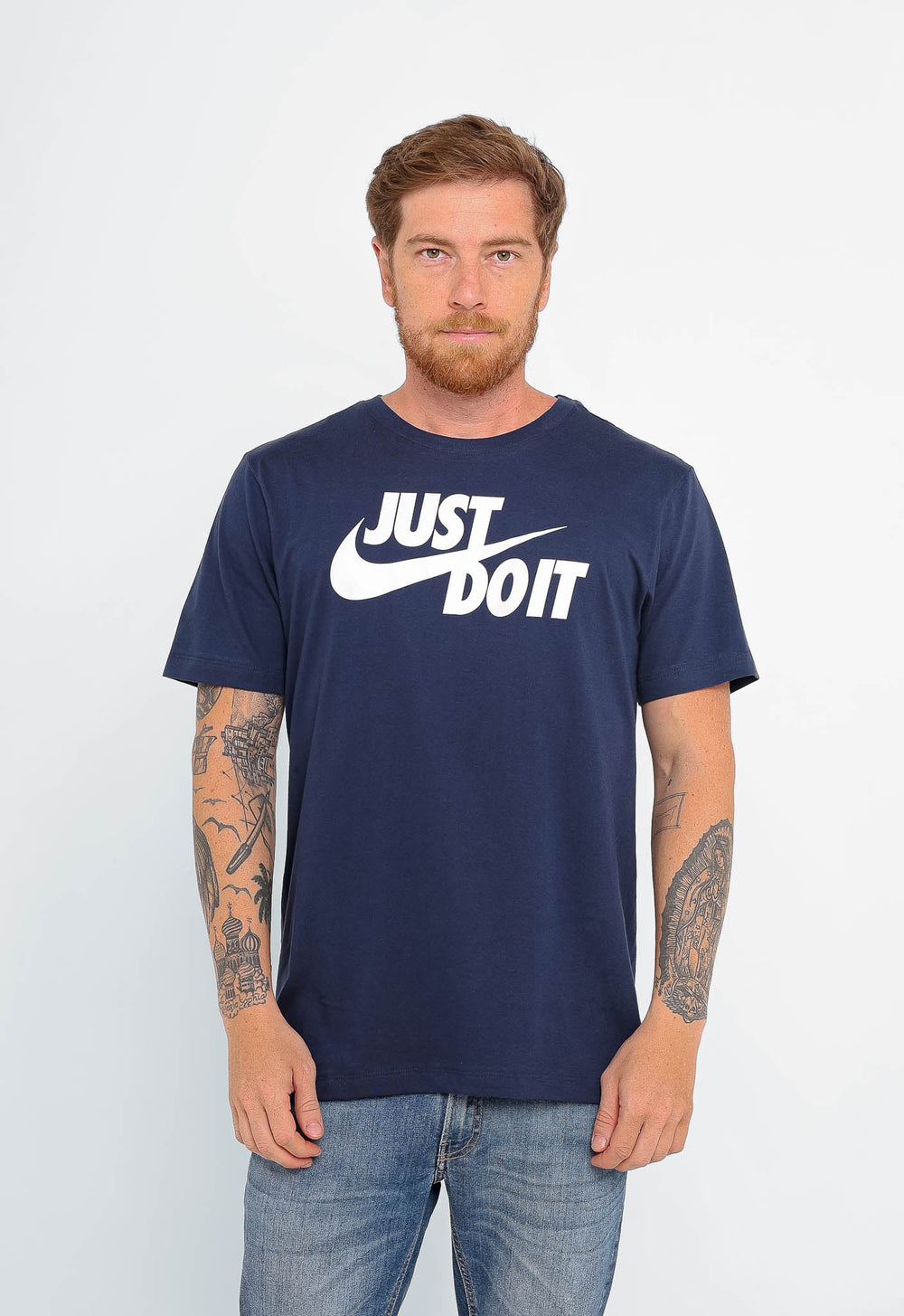 Camiseta Nike Just Do It Logo Central - Henri Store