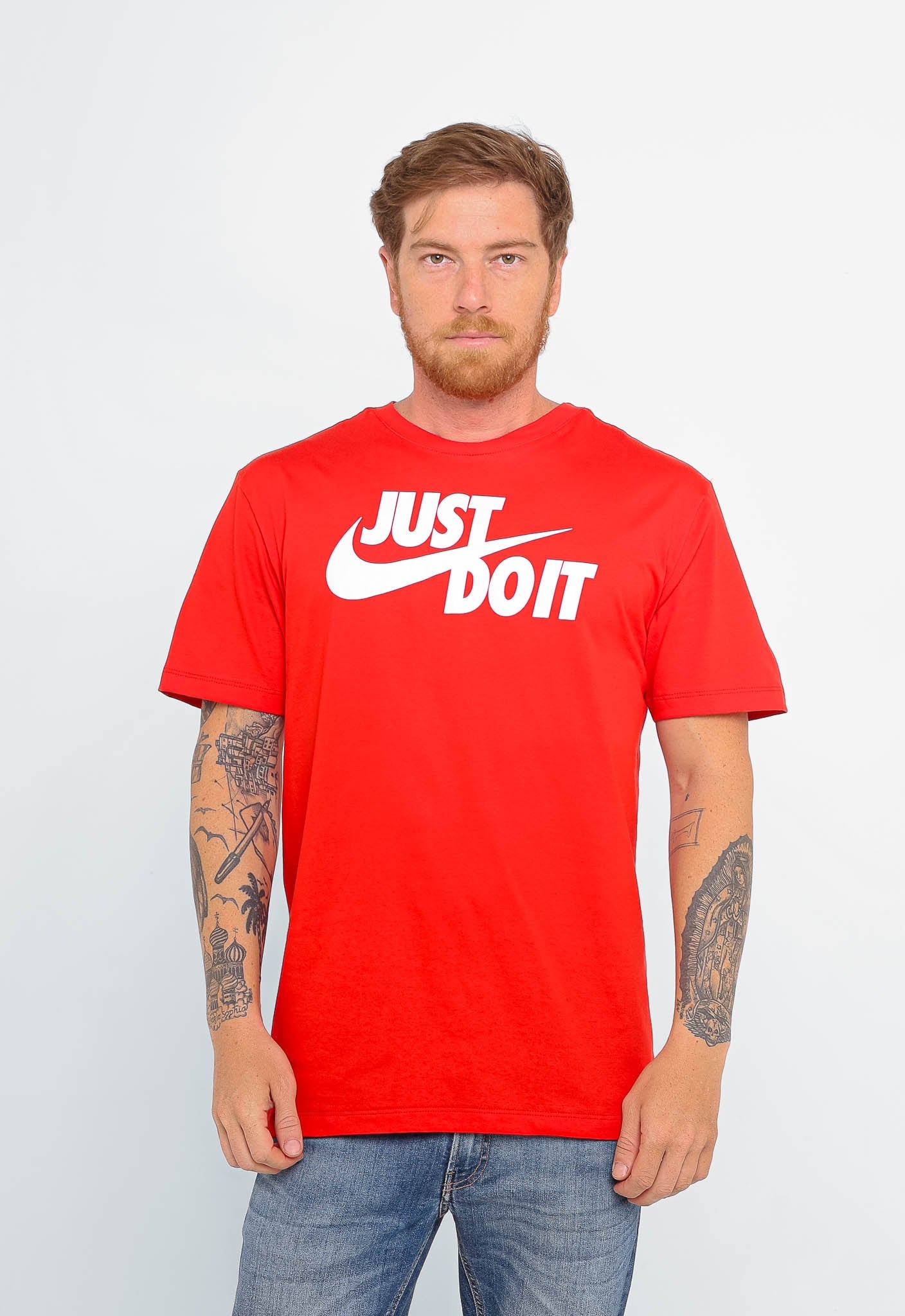 Camiseta Nike Just Do It Logo Central - Henri Store