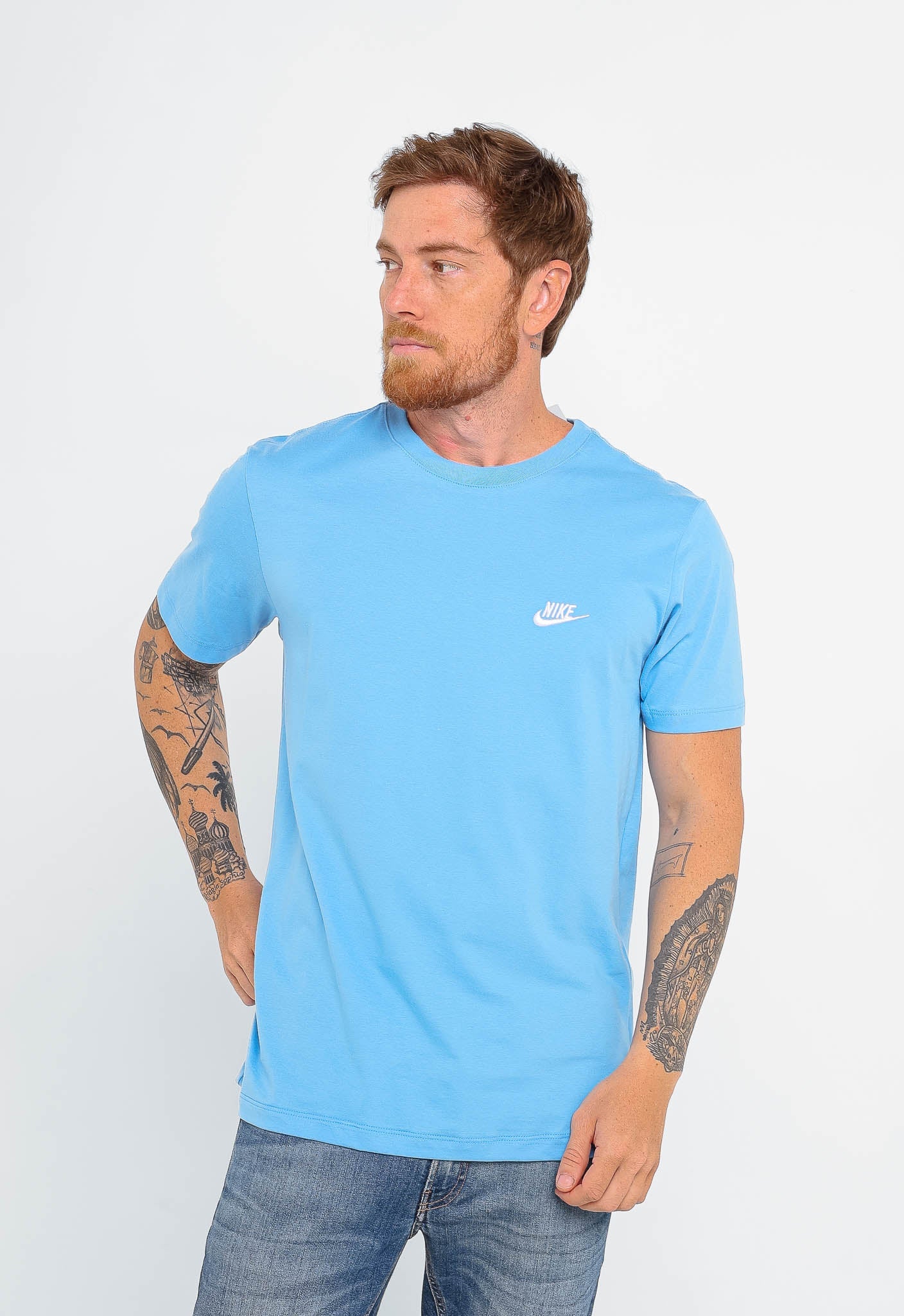Camiseta Nike Logo Peito Bordado - Henri Store