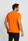 Camiseta Ralph Lauren Laranja Ponei Marinho - LIVE - Henri Store