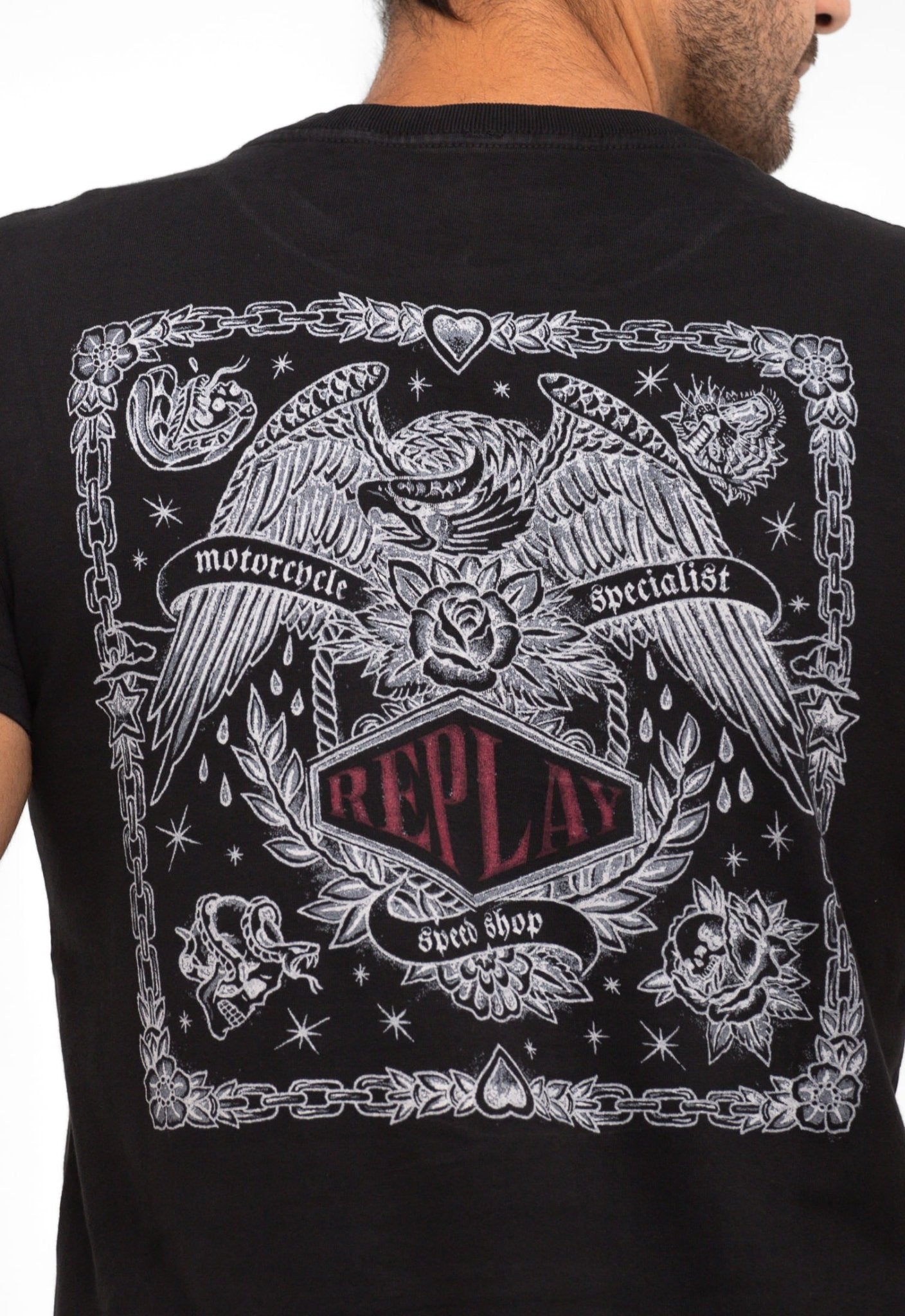Camiseta Replay Aguia - LIVE - Henri Store