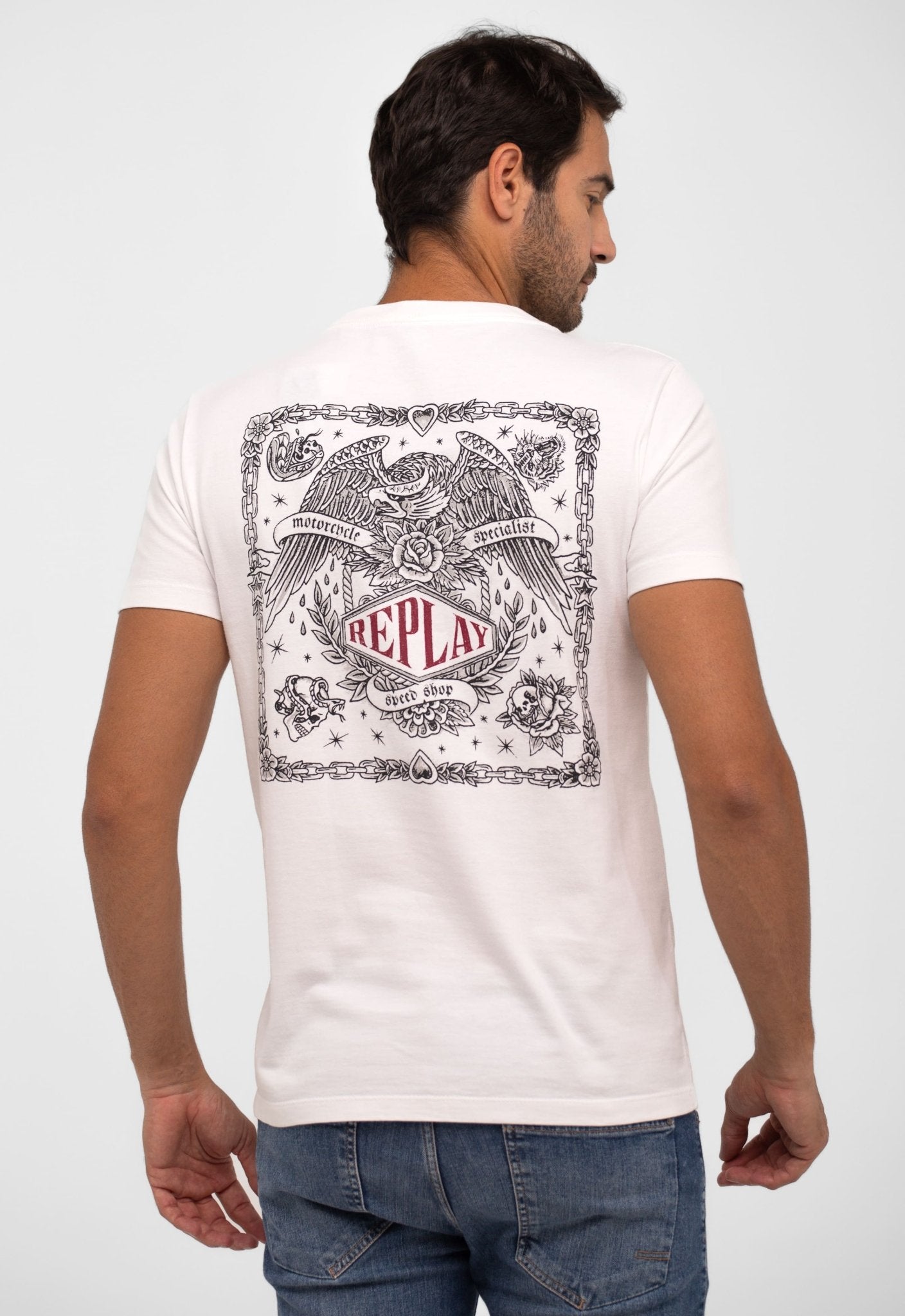 Camiseta Replay Aguia - LIVE - Henri Store