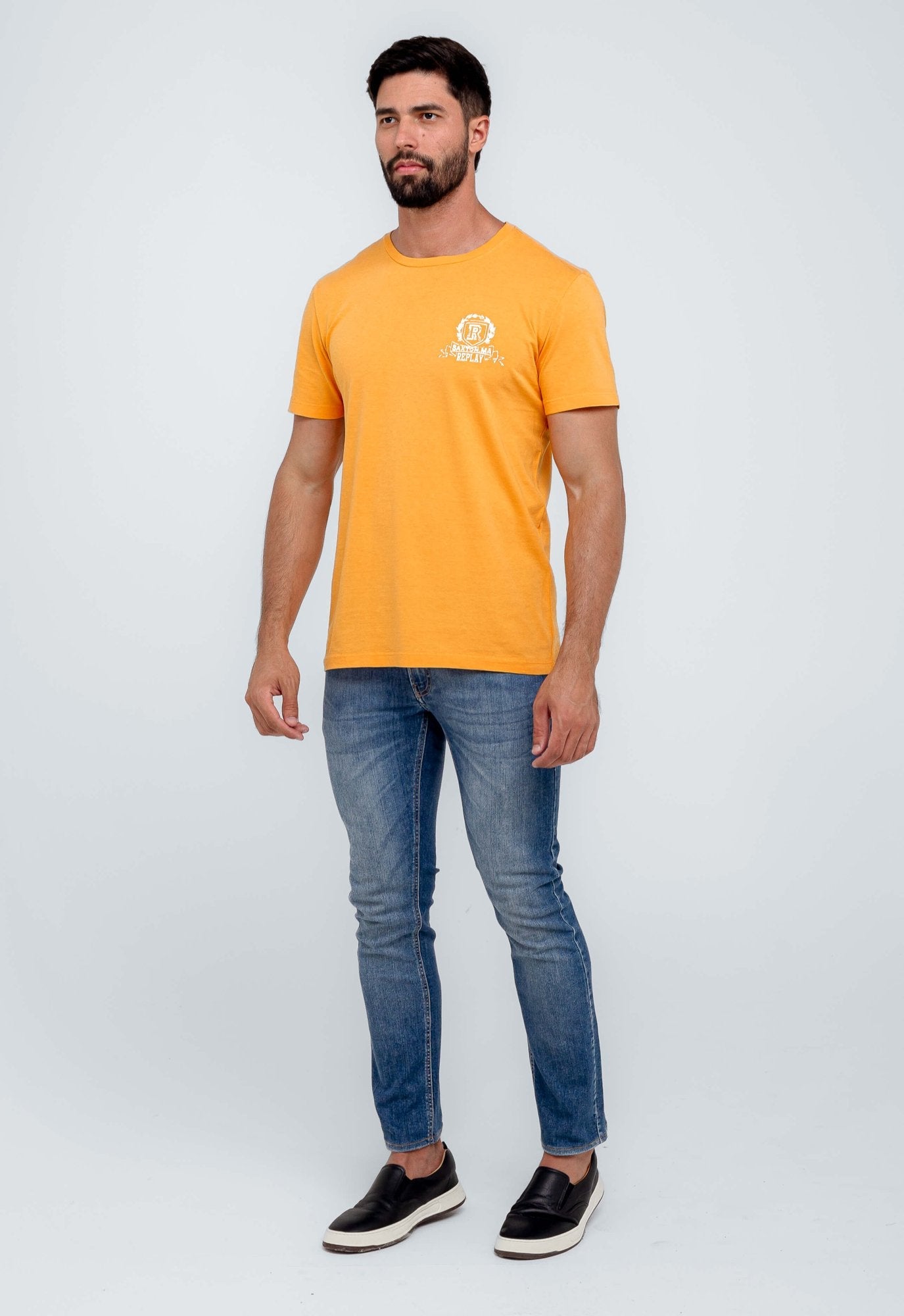 Camiseta Replay Coroa Bordada - Henri Store