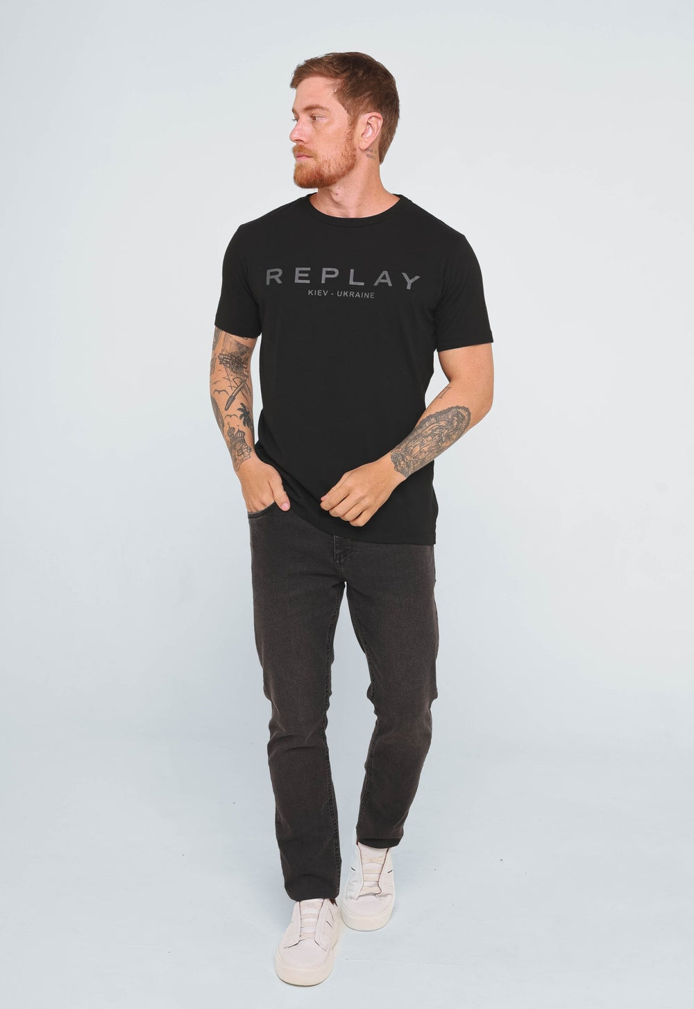 Camiseta Replay Kiev Ukraine - Henri Store