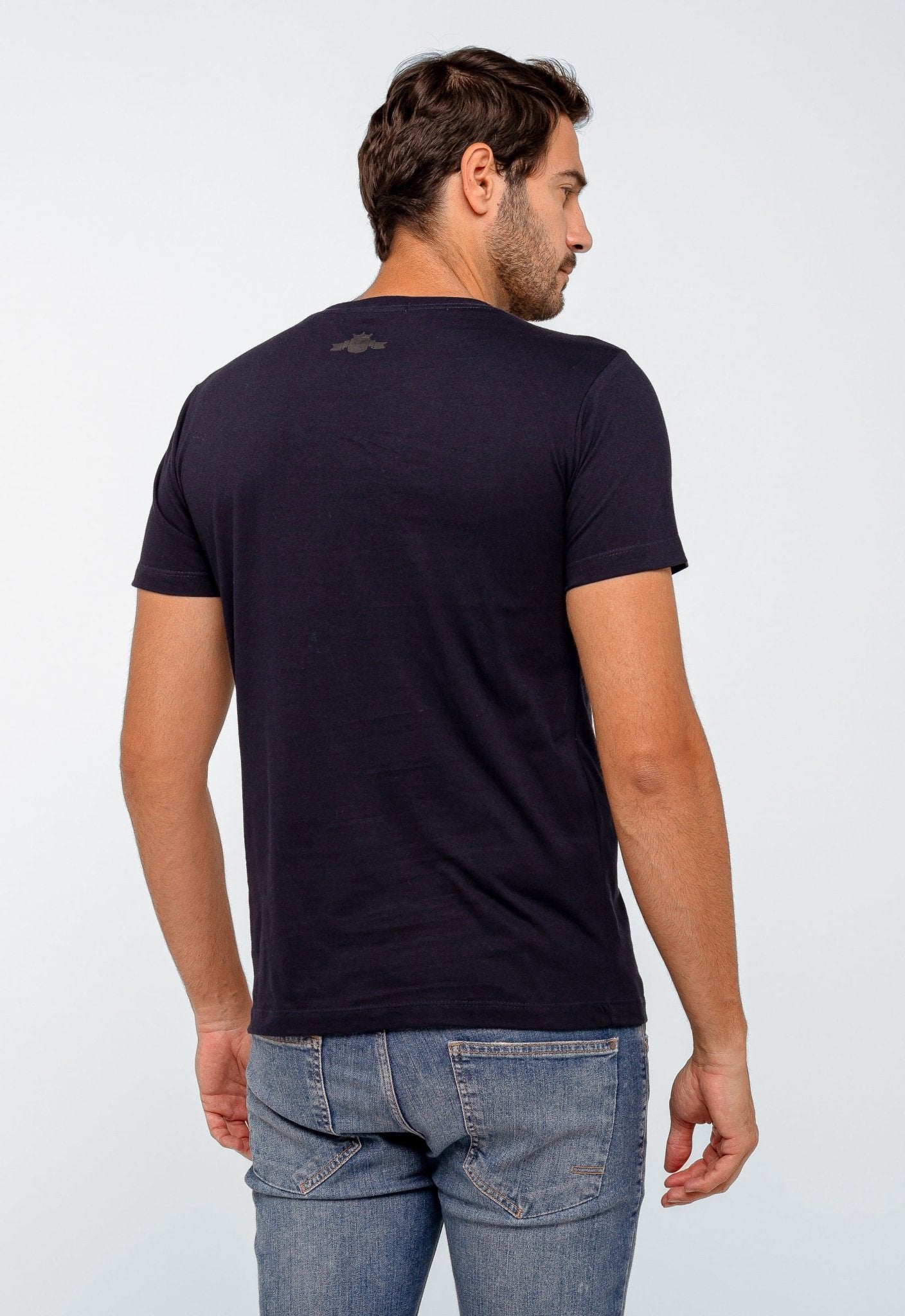Camiseta Replay Logo Central - Henri Store