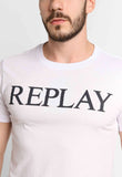 Camiseta Replay Logo Central - Henri Store