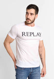 Camiseta Replay Logo Central - Henri Store
