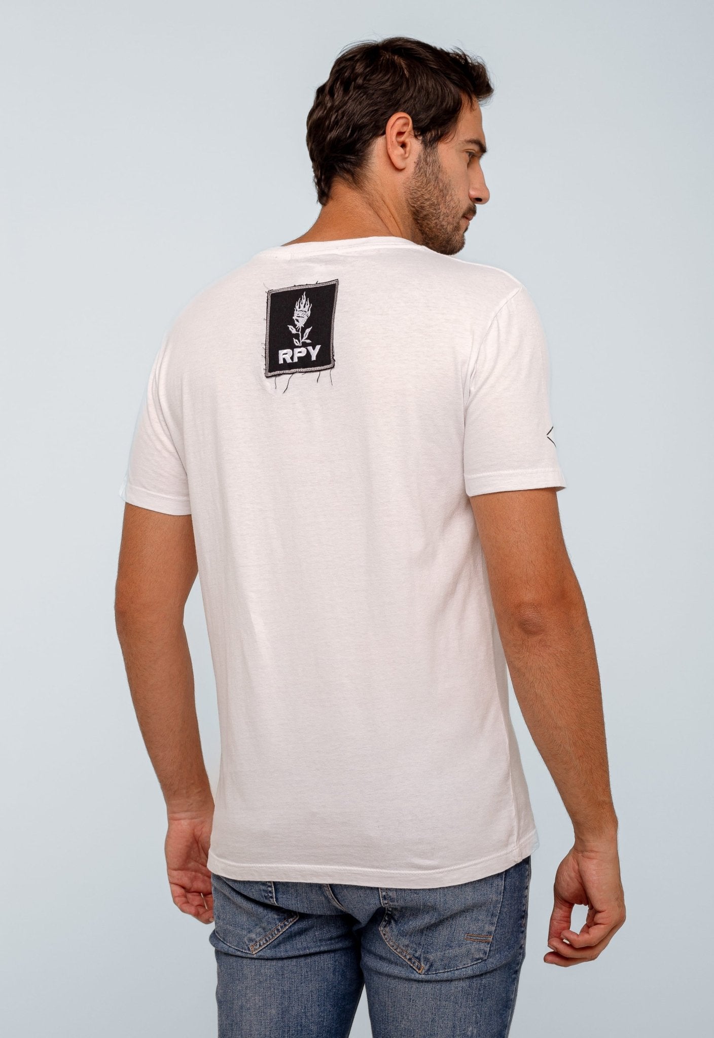 Camiseta Replay Patchs - Henri Store