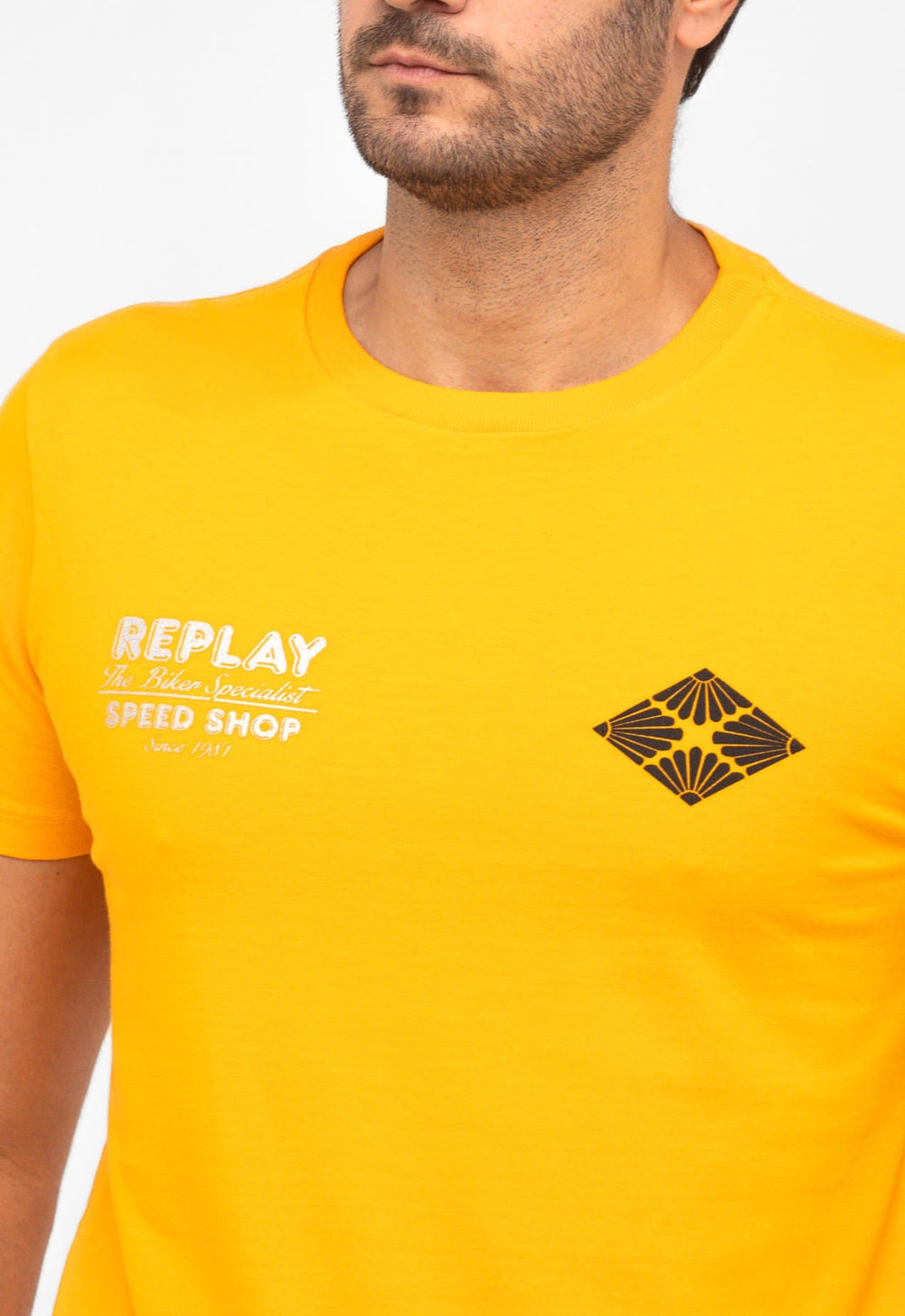 Camiseta Replay Speed Shop Since 1981 - Henri Store