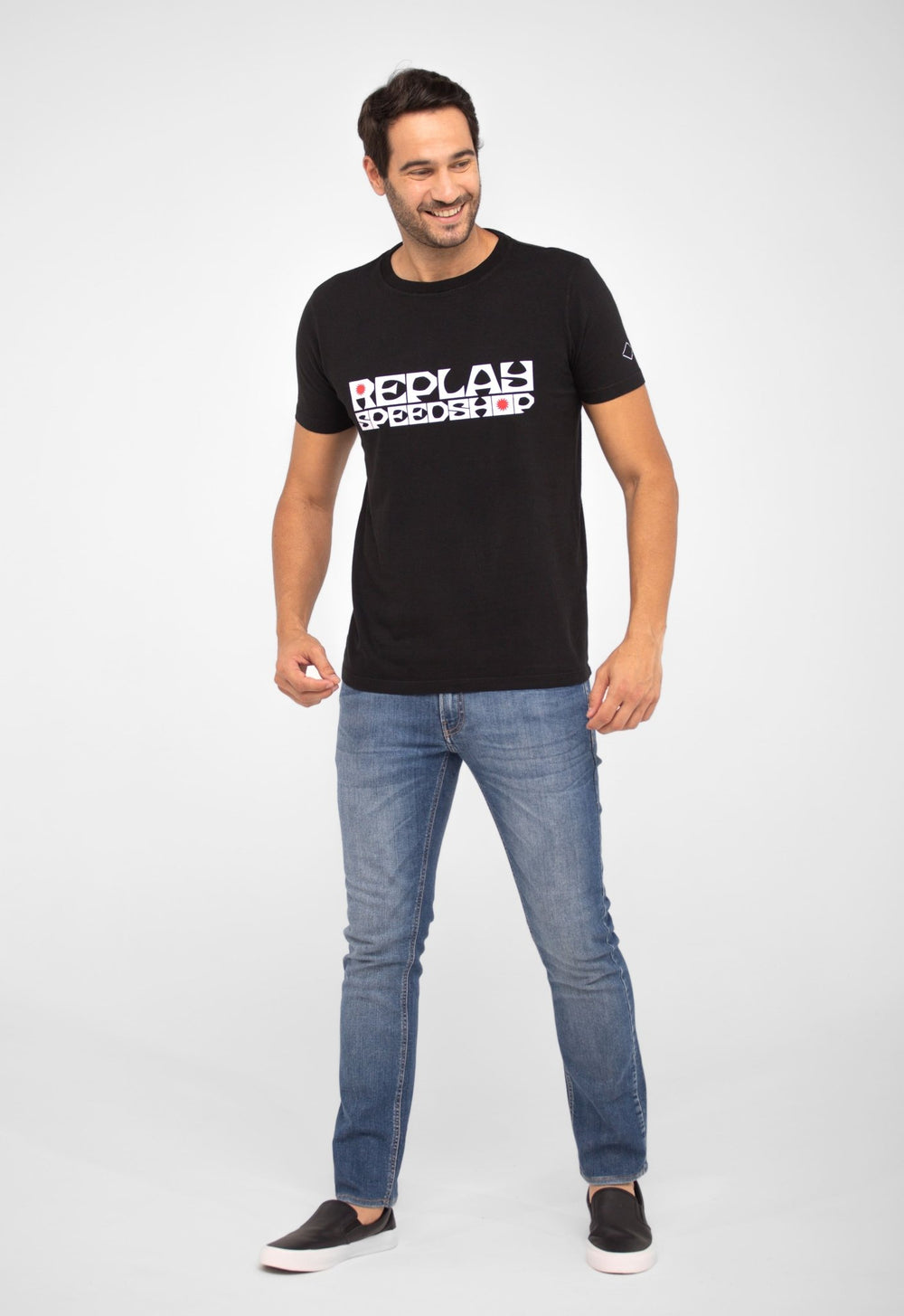 Camiseta Replay Speed Shop - Henri Store