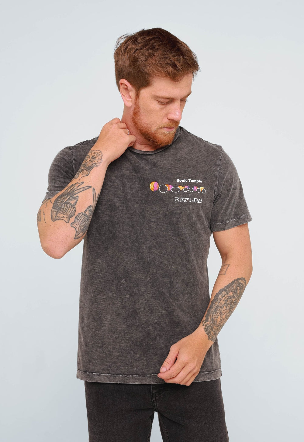 Camiseta Replay Temple - Henri Store