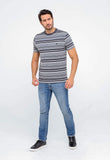 Camiseta Reserva Listrado Logo Peito - Sale - Henri Store