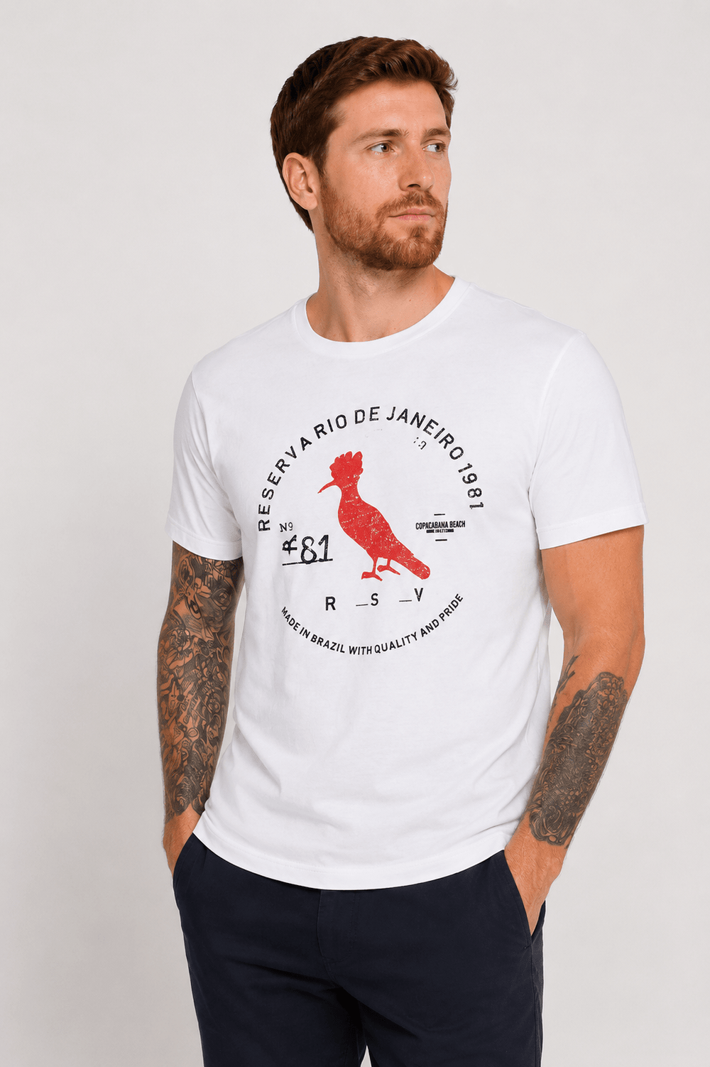 Camiseta Reserva Rio de Janeiro 1981 - Henri Store