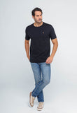 Camiseta RL Custom Slim Fit Logo Colorido - Henri Store