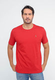 Camiseta RL Custom Slim Fit Logo Colorido - Henri Store