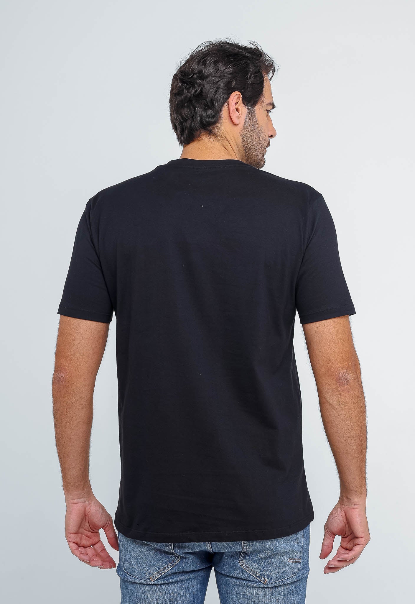Camiseta RL Custom Slim Fit Logo Colorido - Henri Store
