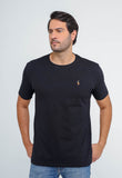 Camiseta RL Custom Slim Fit Logo Colorido - Henri Store